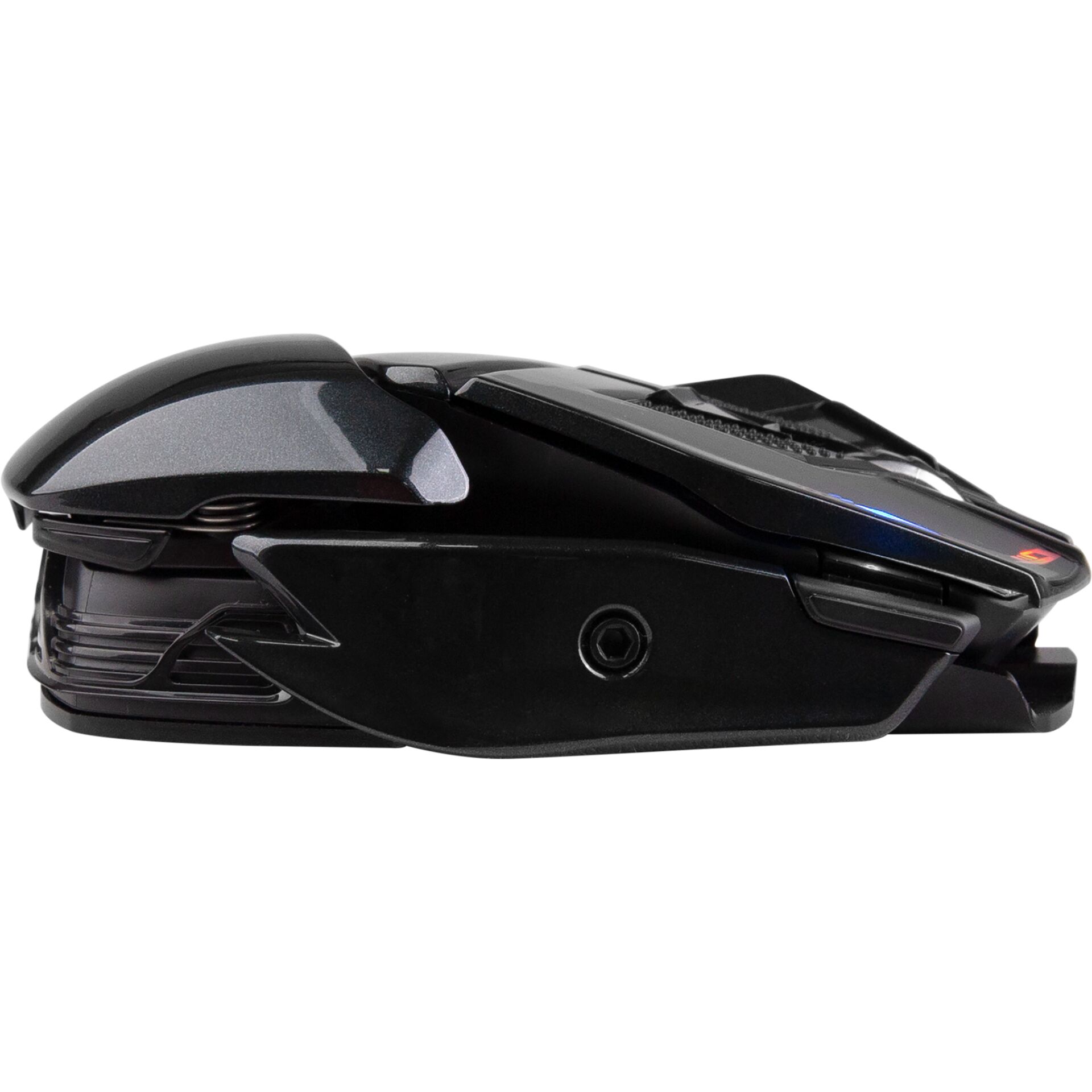 Gaming-Maus, Schwarz, kabellose Maus, ergonomisch, RGB-Licht