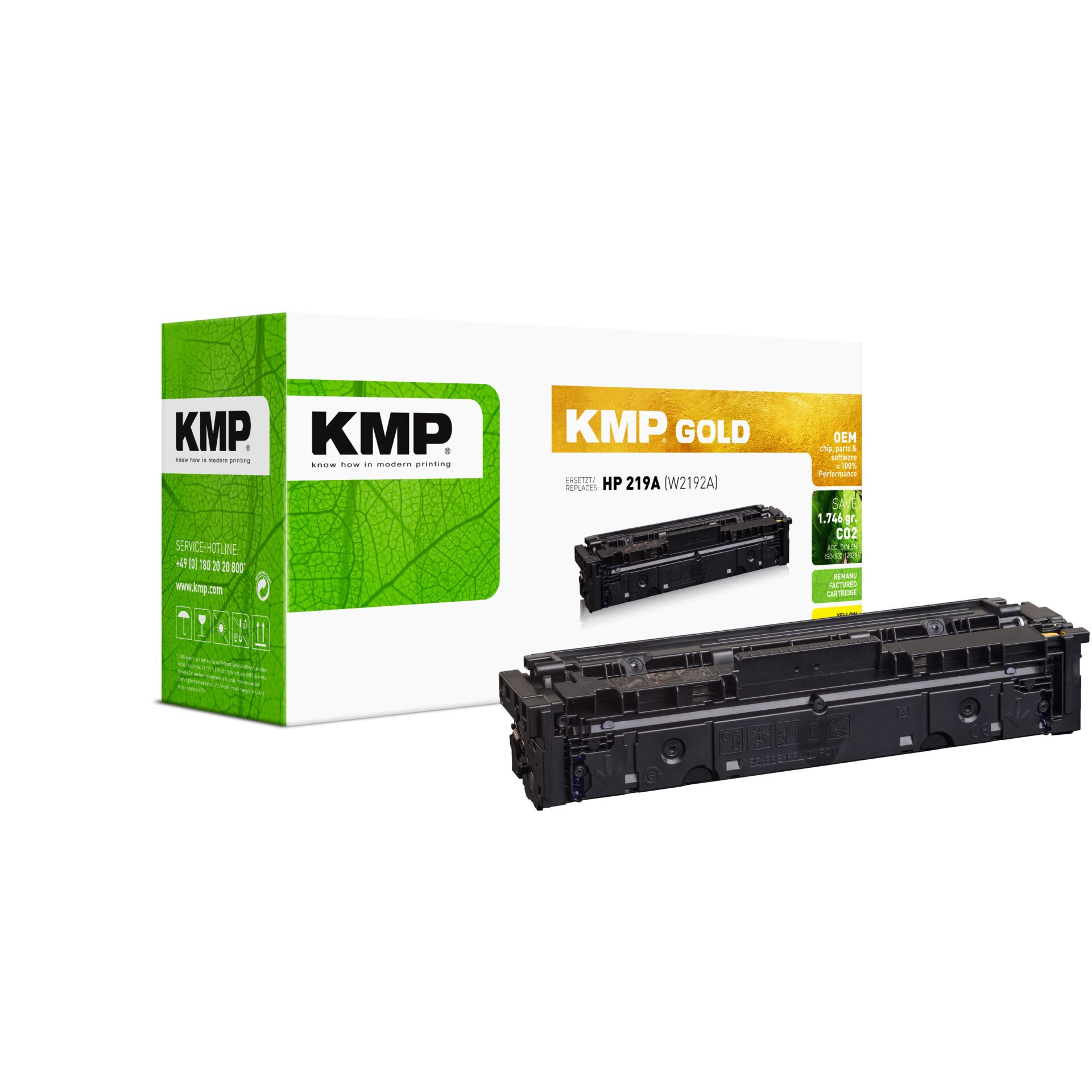 toner, Druckerpatrone, HP 219A, Schwarztoner, Laserdruckerpatrone
