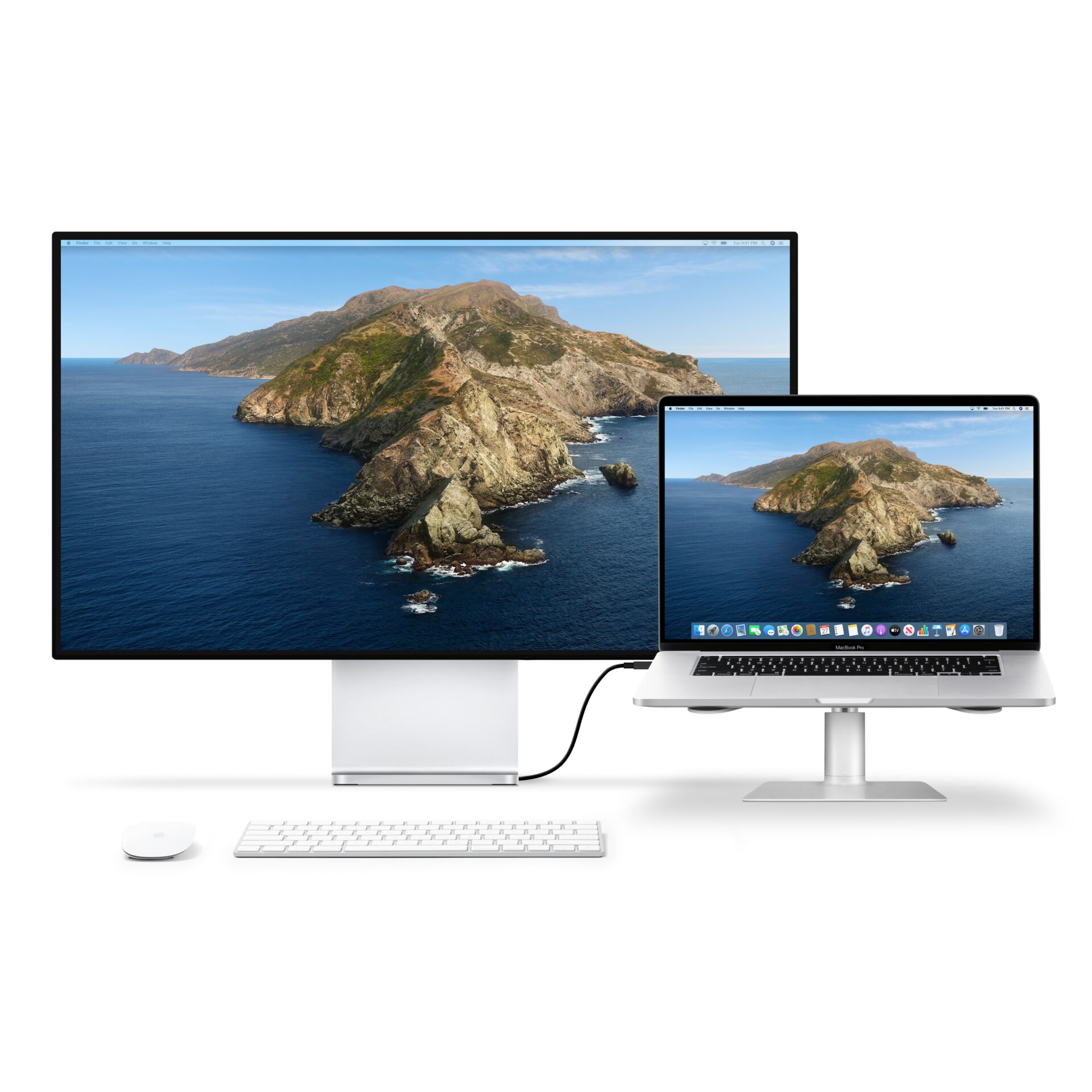 Land, Pc, Meer, Überwachen, Bildschirm