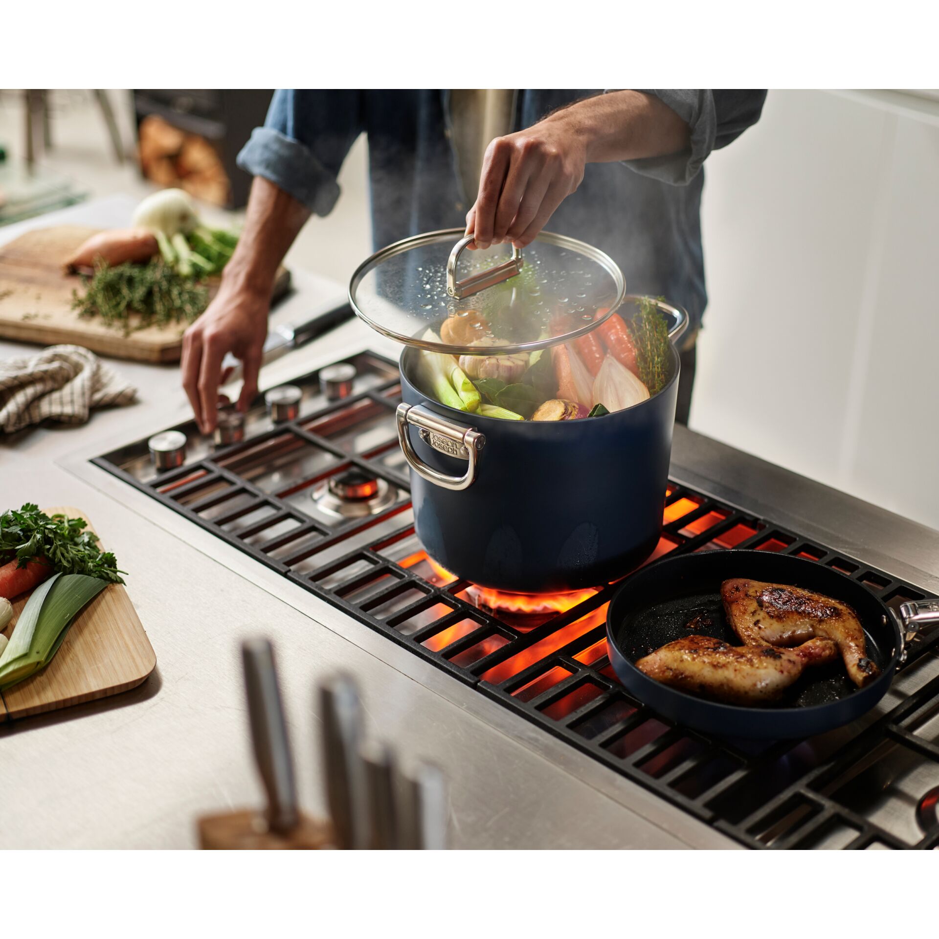 Kochtopf, Erwachsener, Mann, Person