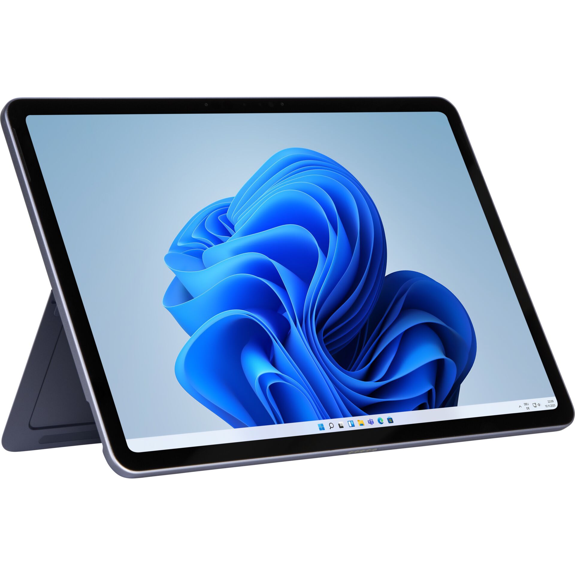 tablet, 2-in-1, Bildschirm, blau, Tablet-Halterung