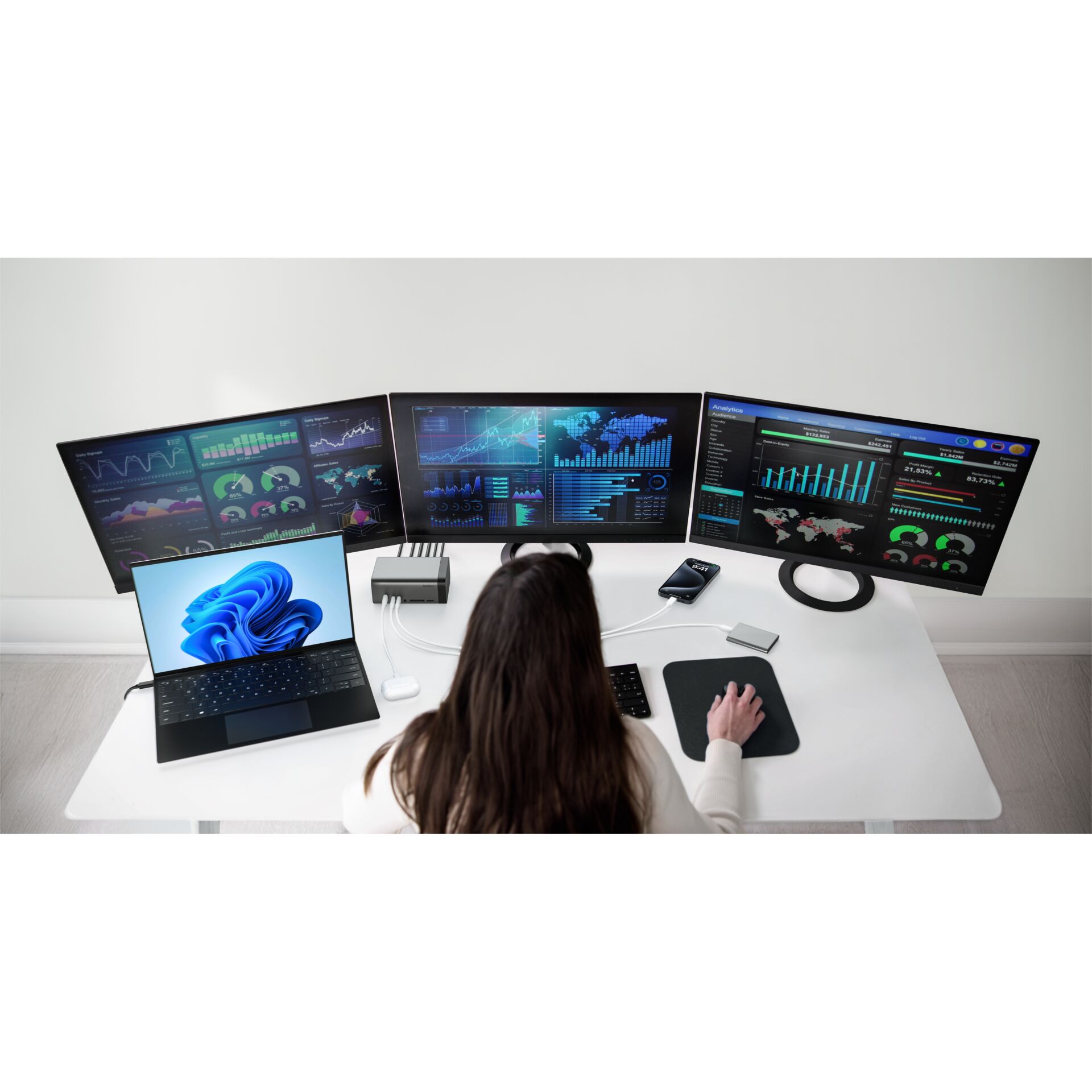 Tabelle, Überwachen, Bildschirm, Computer, Laptop