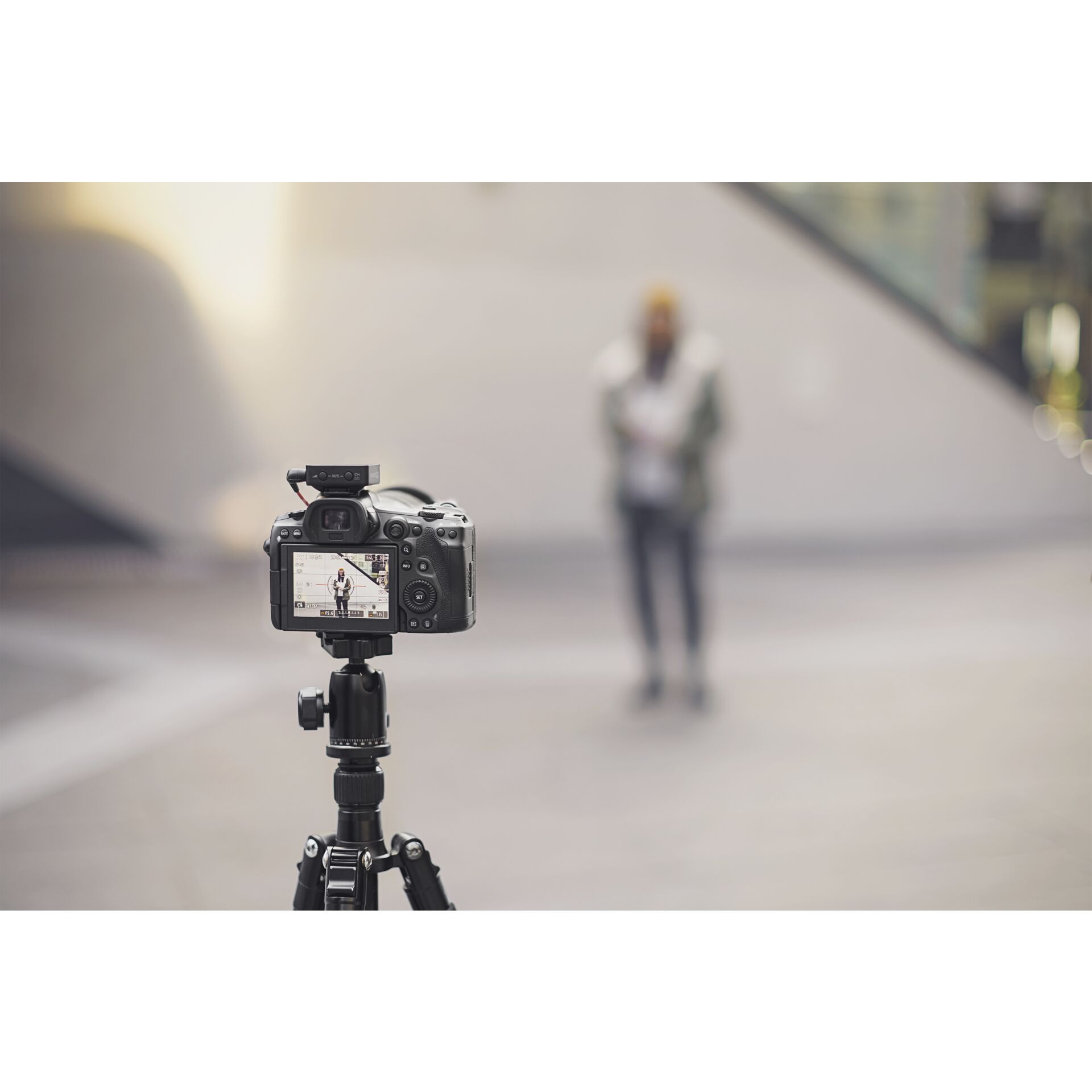 Photographie, Person, Kamera, Videokamera, Stativ