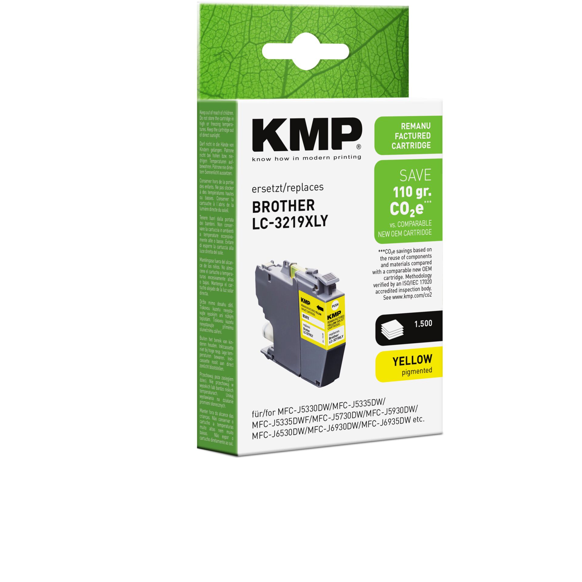 Werbung, Plakat, Adapter, Elektronik, QR Code, Tintenpatrone, KMP, Gelb, Druckerpatrone, Nachfüllbar
