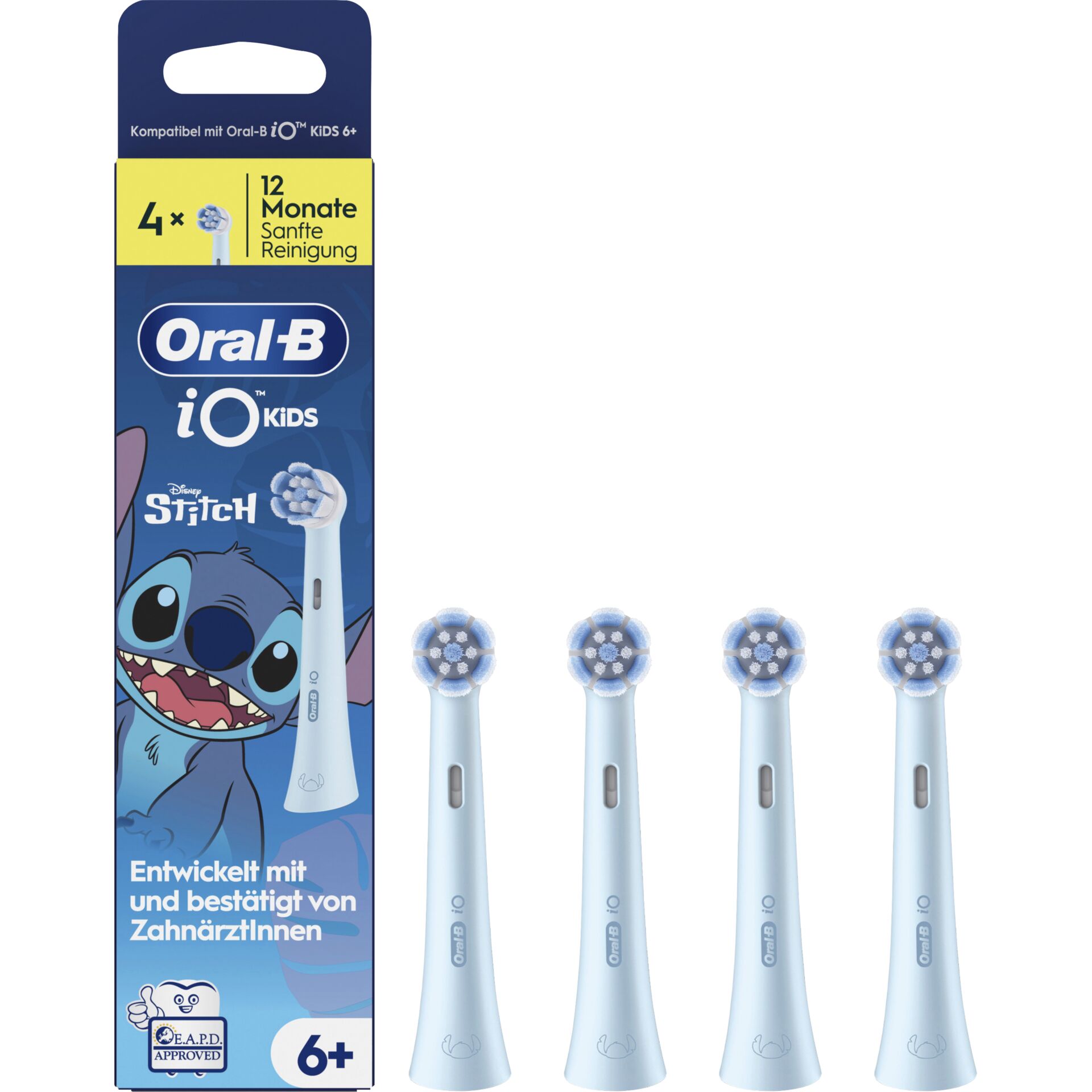 Oral-B iO Aufsteckbürsten  Kids Stitch  4er