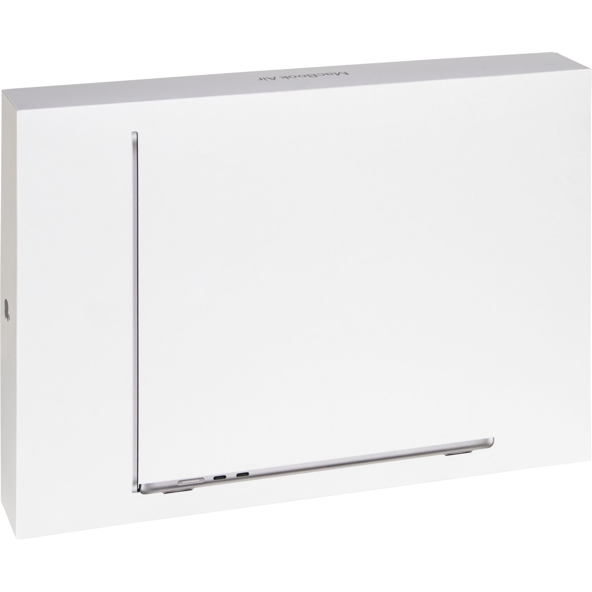 MacBook Air, Laptop, Silber, geschlossen, Verpackung