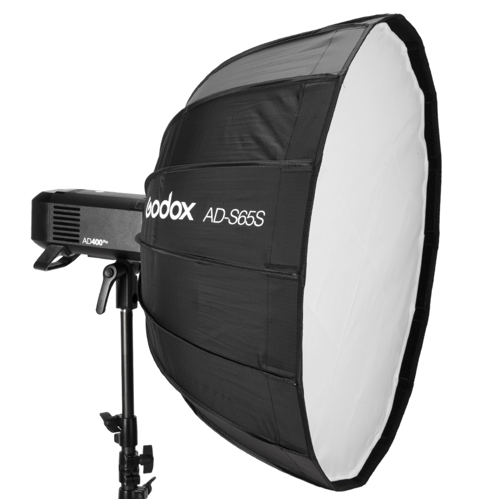 Fotostudio-Softbox, Octagonal-Softbox, Beleuchtungsscheibe, Studiolicht-Softbox, Godox AD-S65S