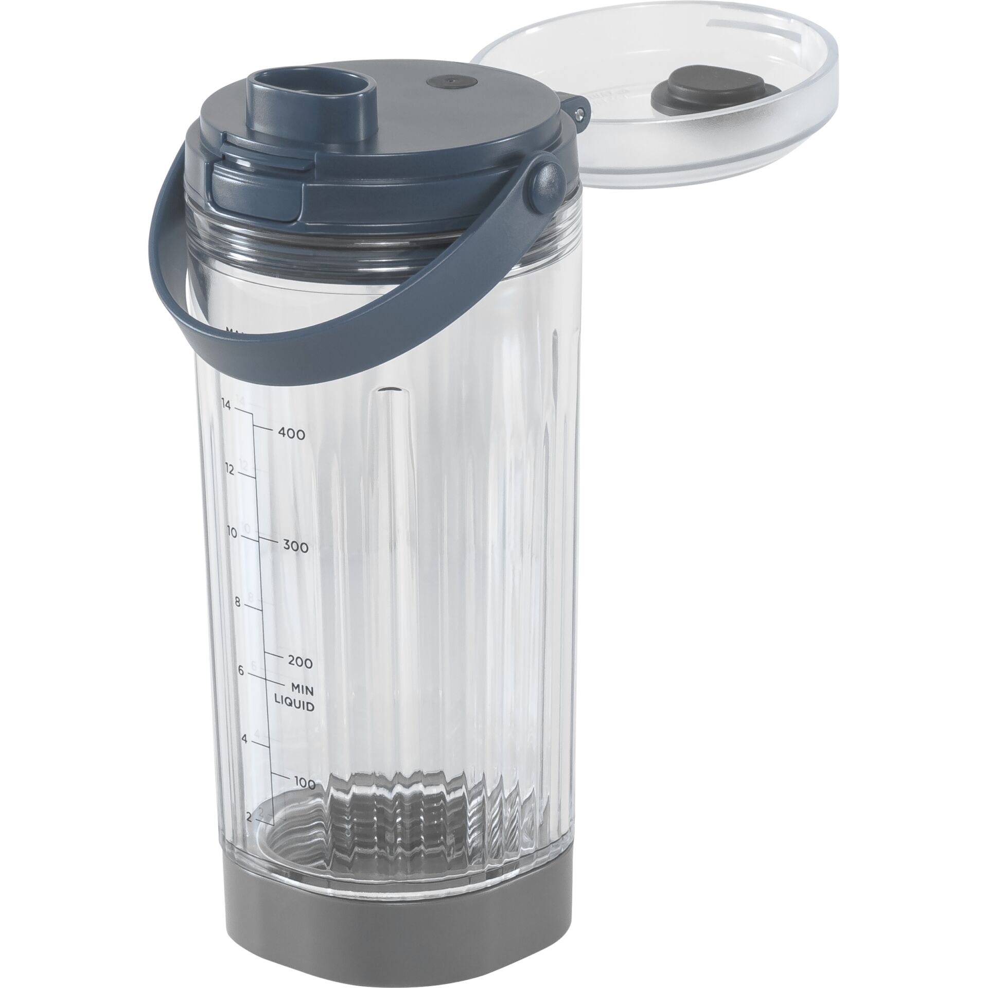 Trinkflasche, Schüttelbecher, Messskala, Trinkbehälter, Deckelverschluss