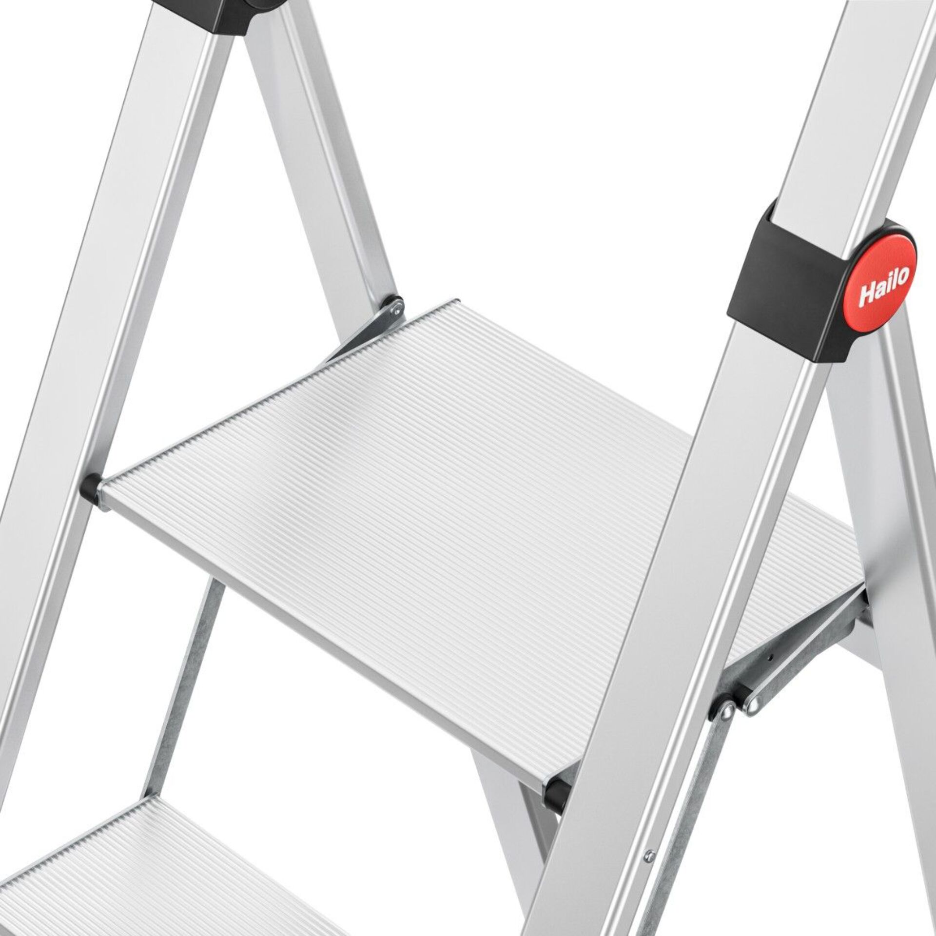 Stufenbereich, Aluminiumleiter, Plattformstufe, Stufenplattform, Leiterstufe