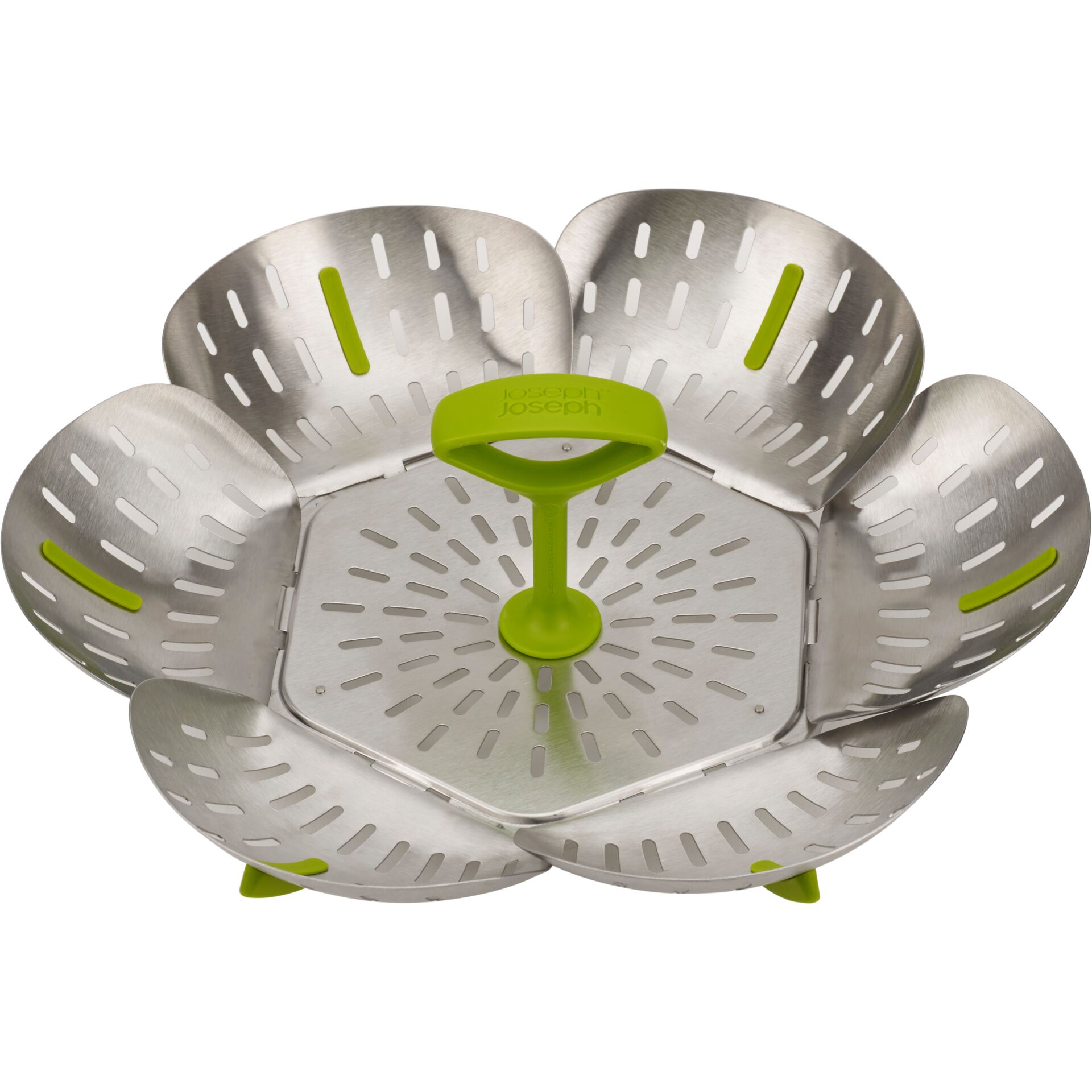 Joseph Joseph Bloom Faltbarer  Edelstahl Dampfkorb