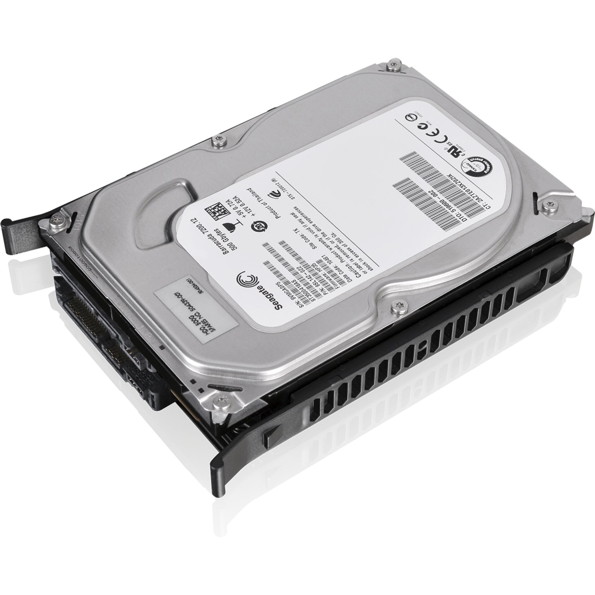 Festplatte, 3,5 Zoll, internes Laufwerk, SATA, Silber