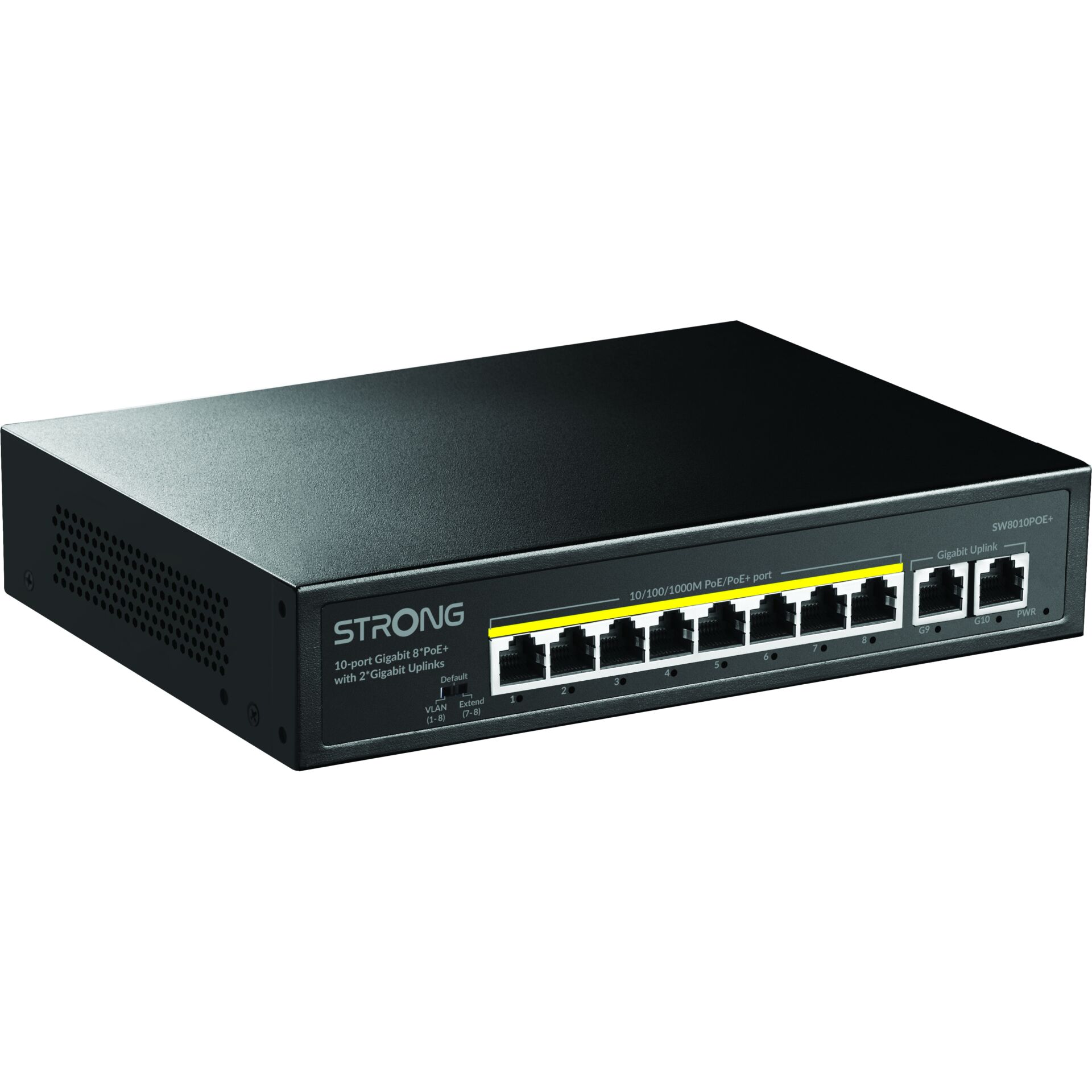 Switch, Netzwerk, Gigabit, Unmanaged, PoE