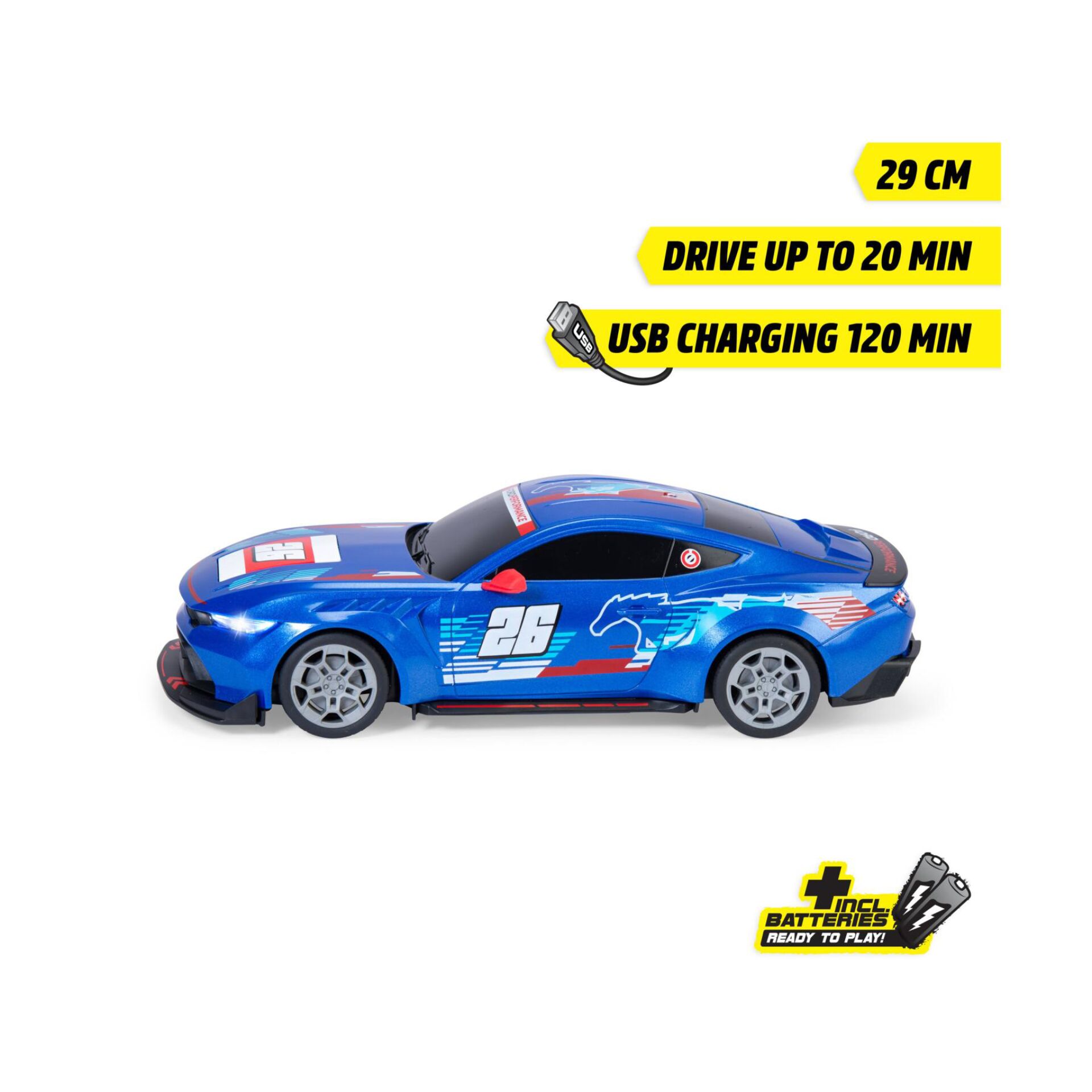 RC Auto, blaues Auto, Drahtlossteuerung?, fernbedienung?, USB-Aufladung