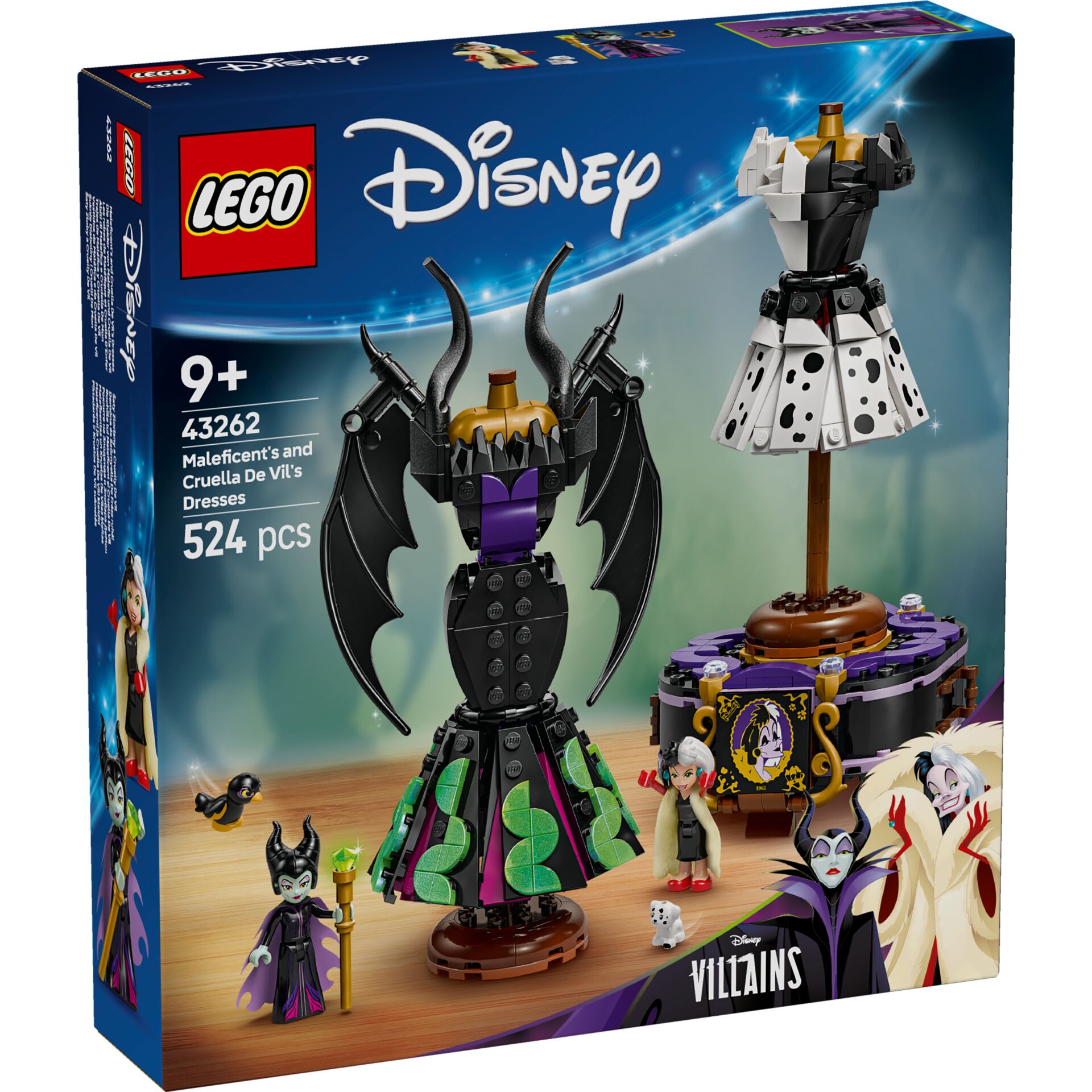 LEGO Disney Classic 43262  Malefiz und Cruella De Vil