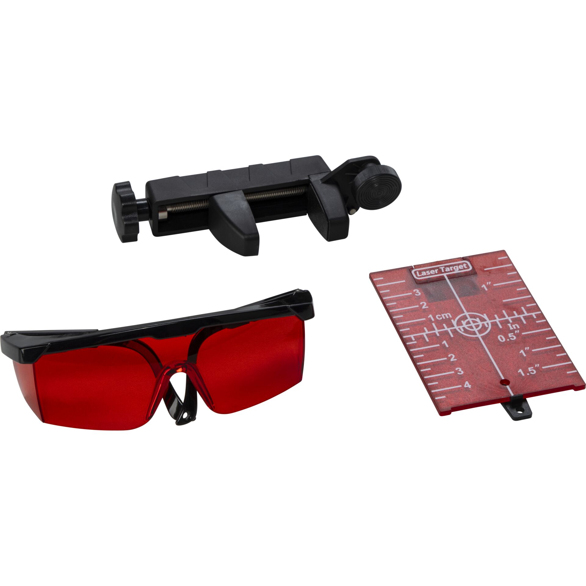 3D-Printer, Schutzbrille, Sicherheitsbrille, Laser-Zielscheibe, Messschablone