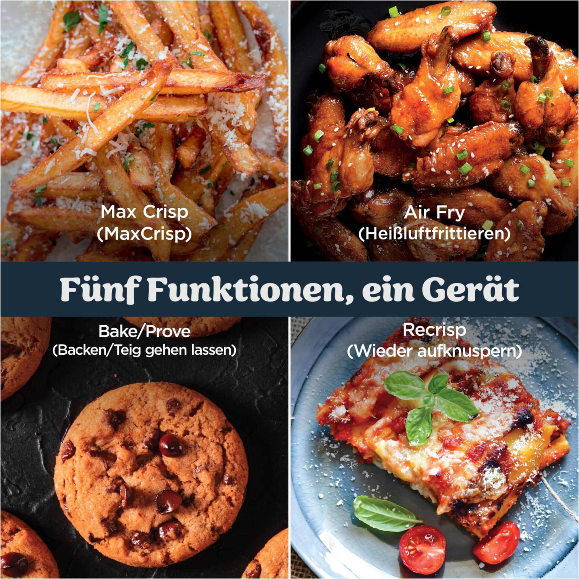 Pommes Frites, Chicken Wings?, Cookies, Pizza Bar?, Lasagna?