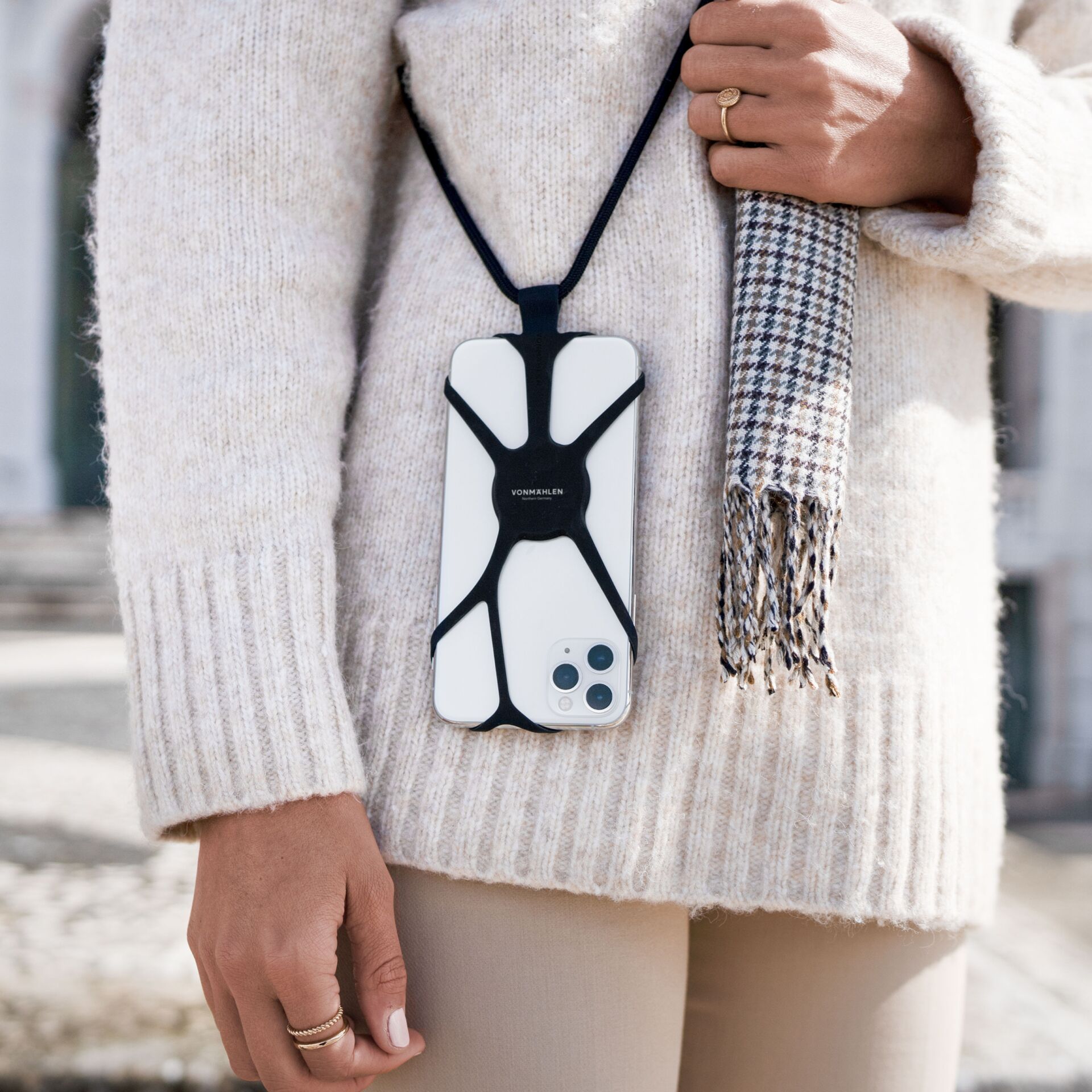 Bekleidung, Strickwaren, Pullover, Zubehör