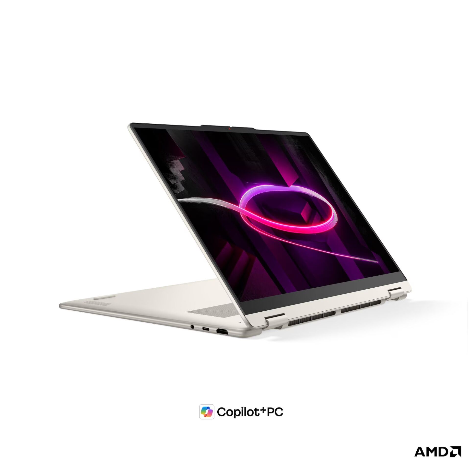 convertible, laptop, touchscreen, AMD, silver