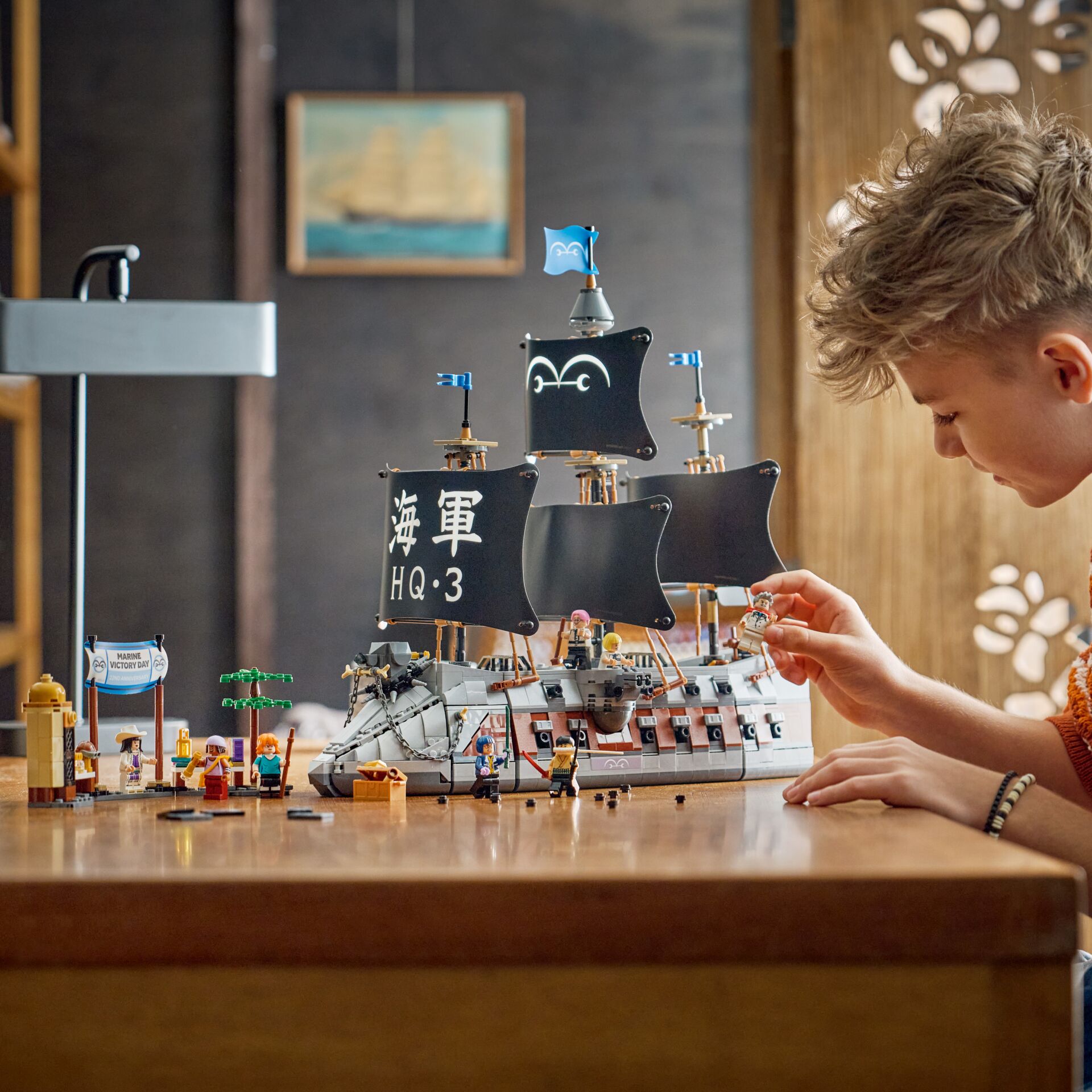  LEGO,  Schiff,  Piratenschiff,  Minifiguren,  Spielset