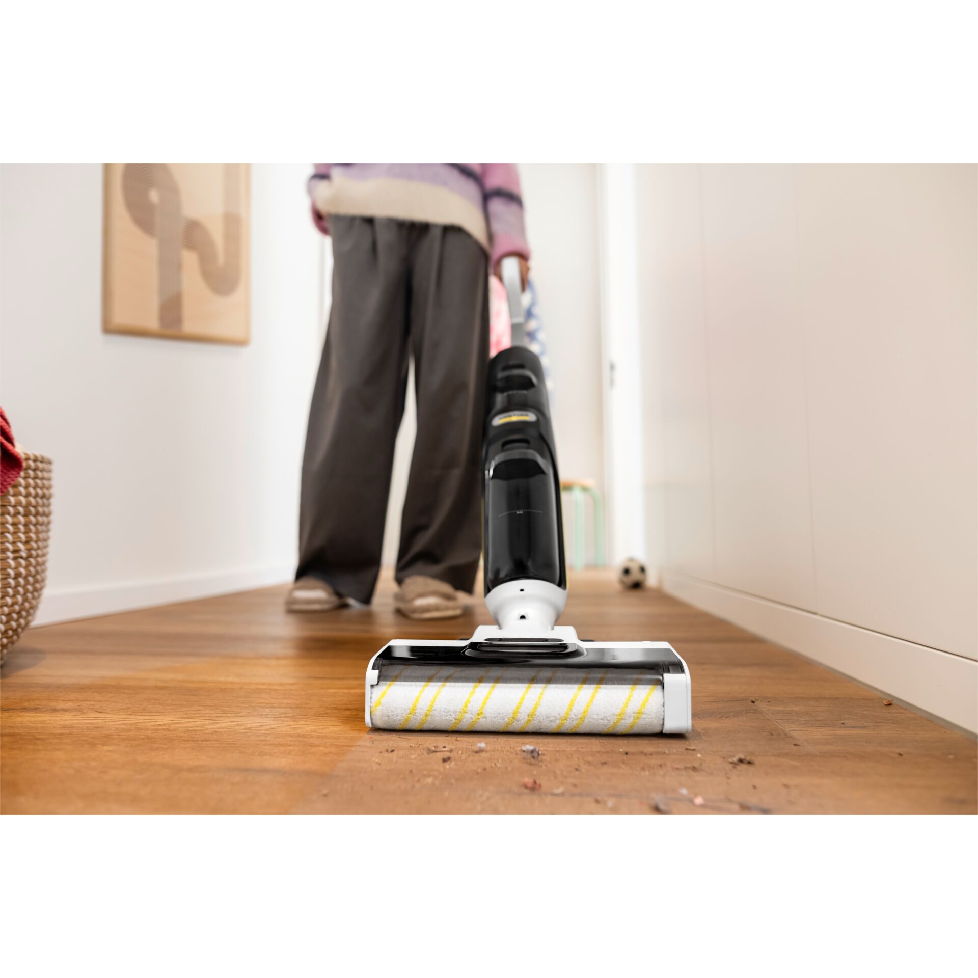 Staubsauger, Bodenreiniger, Akku, Moppkopf, Kabelsalat vermeiden