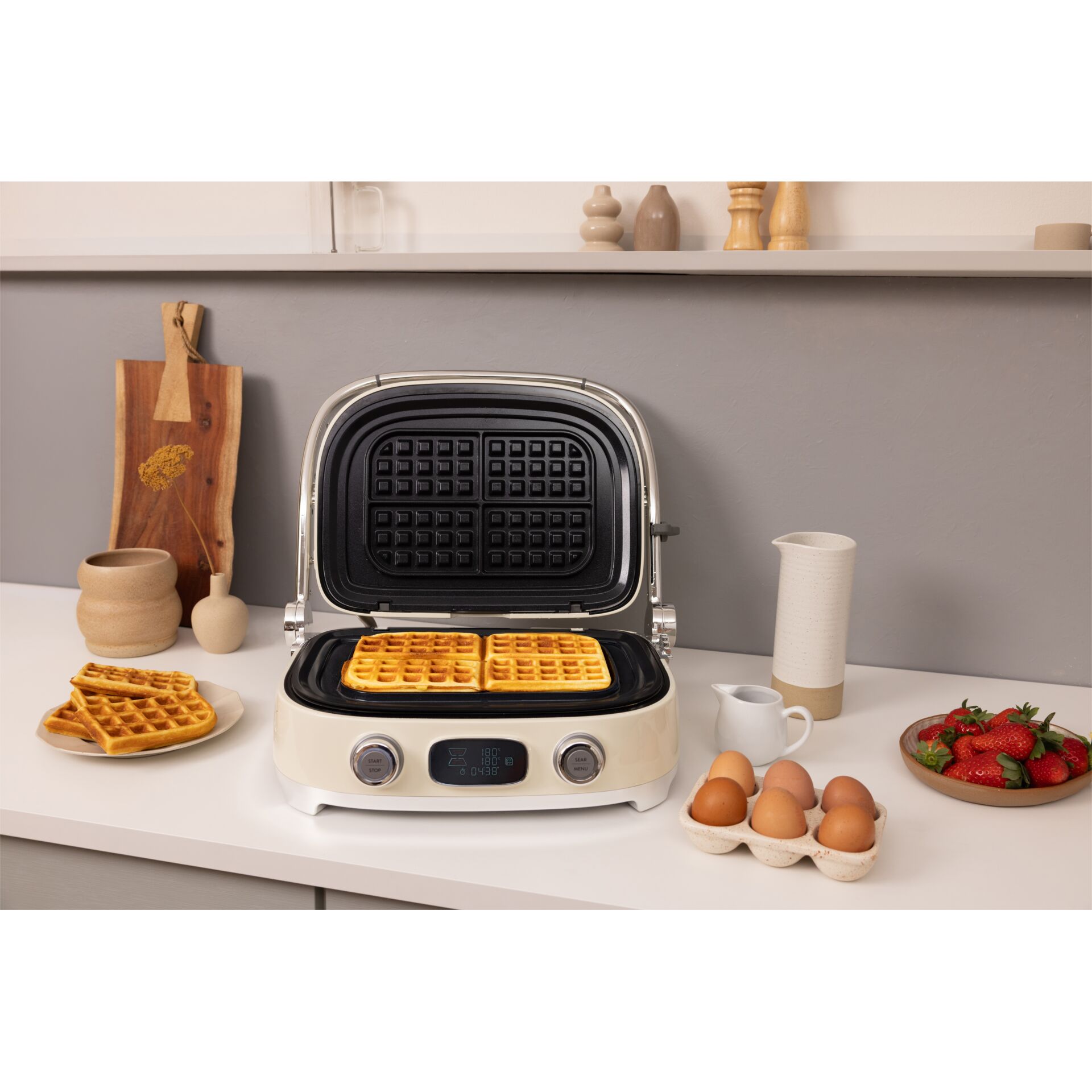 Wafflemaker, Waffeleisen, Backgerät, Elektrisch, Frühstück