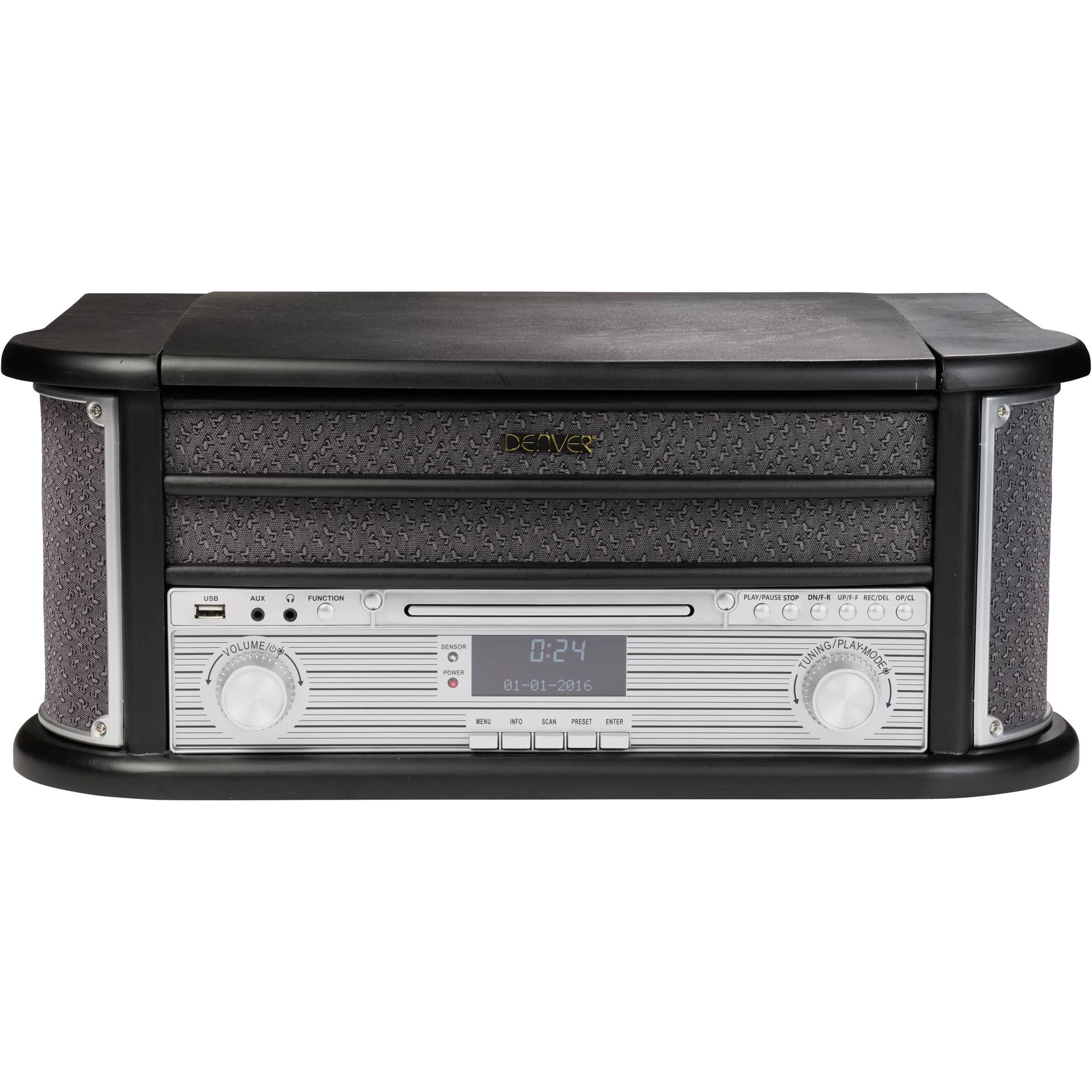 Denver MRD-51 Schwarz Elektronik, Postfach, Radio