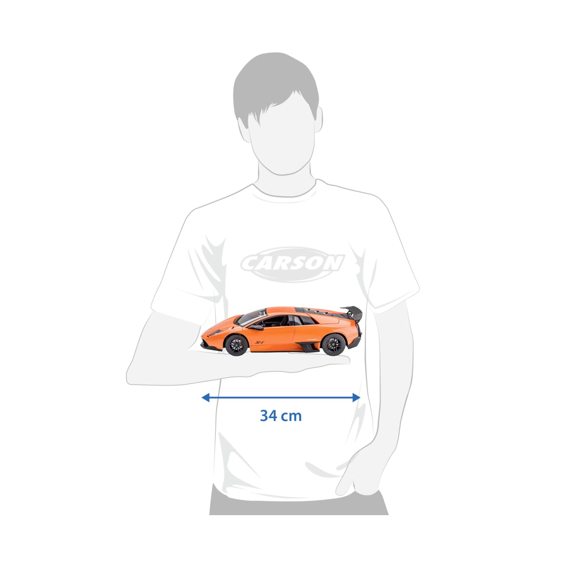 Modelauto, Sportwagen, Orange, Automodell, Miniaturmodell