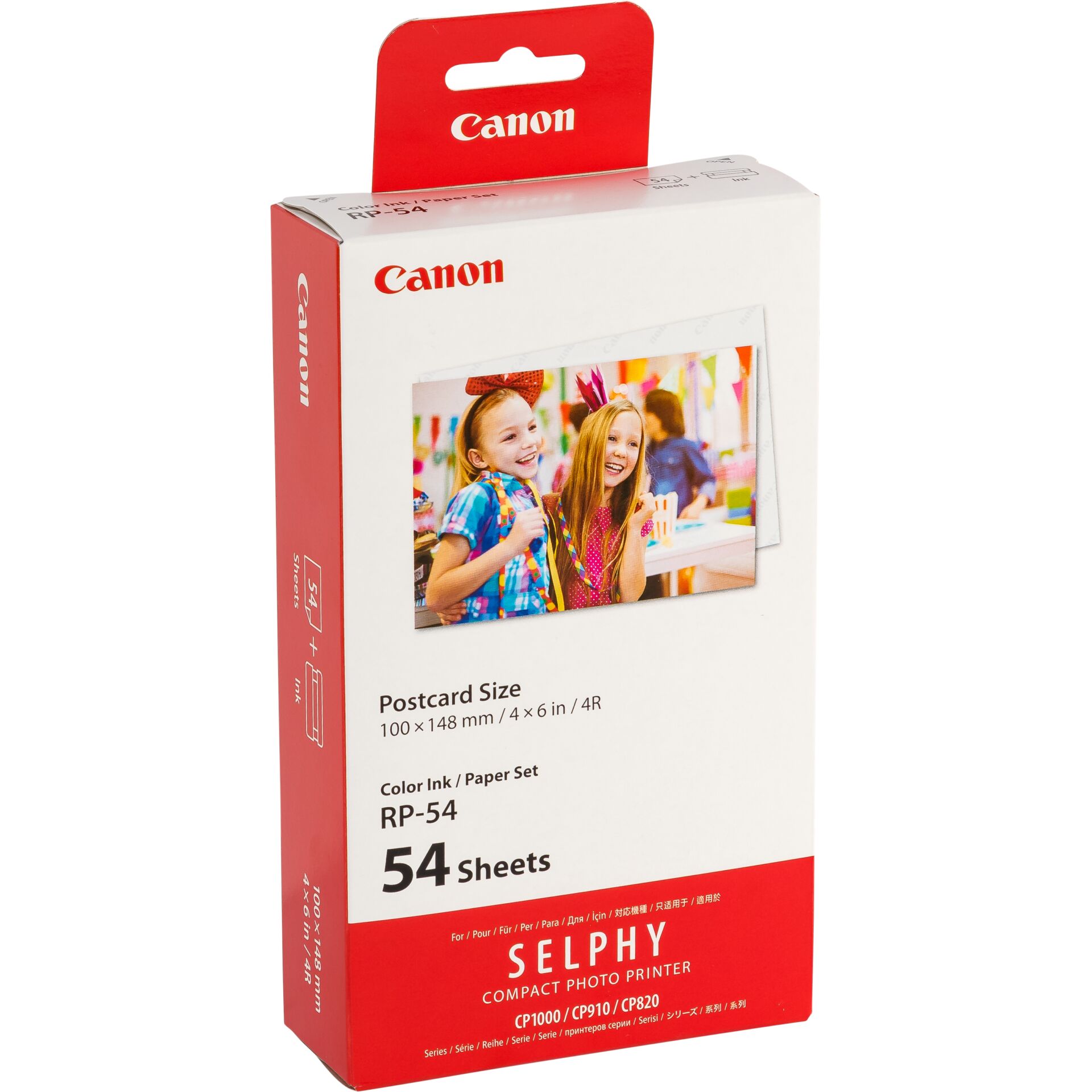 Canon RP-54 10x15 cm  Papier und Farbband (54 Blatt)