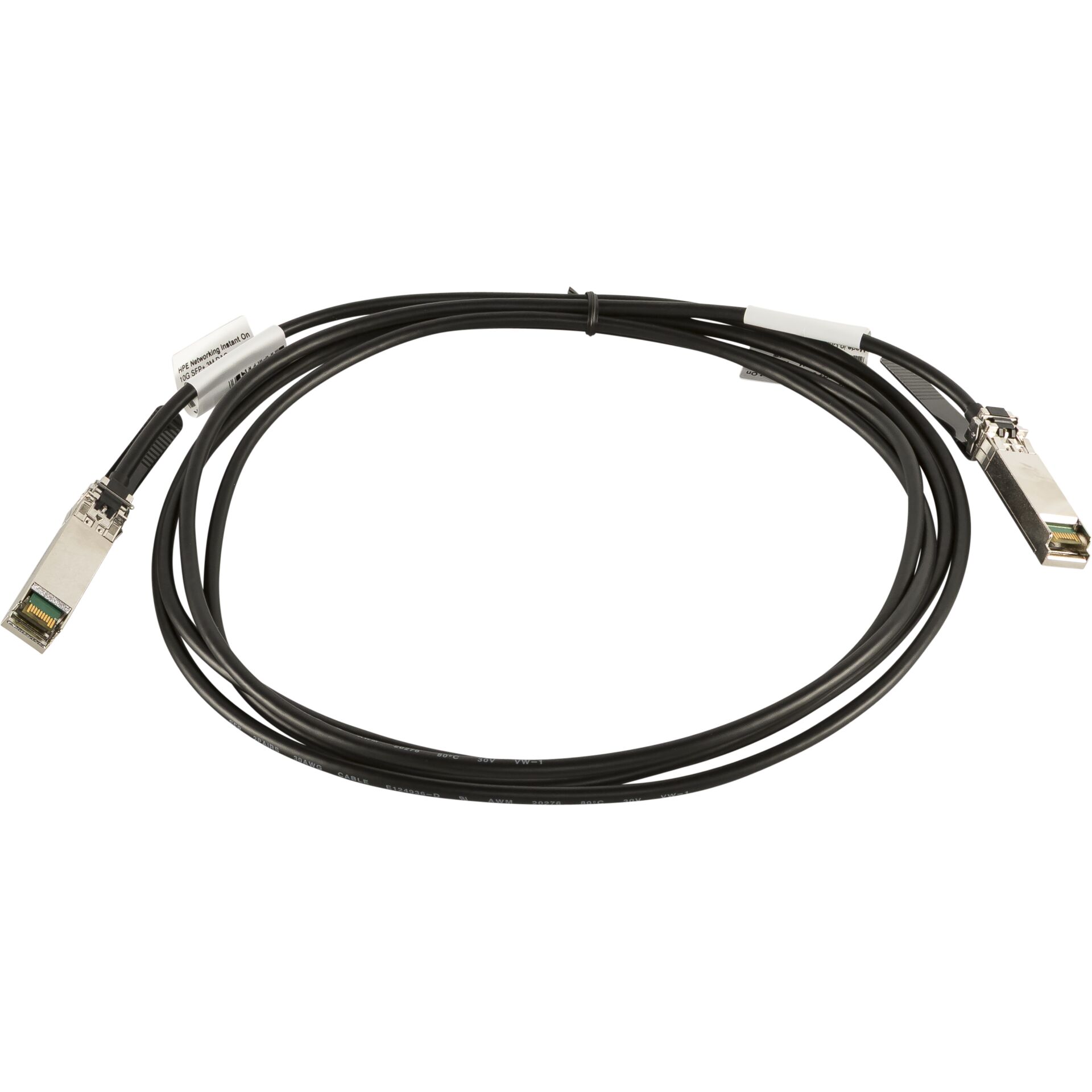 kabel, SFP+-Kabel, Netzwerk, Kupfer, RJ45+SFP+Adapter