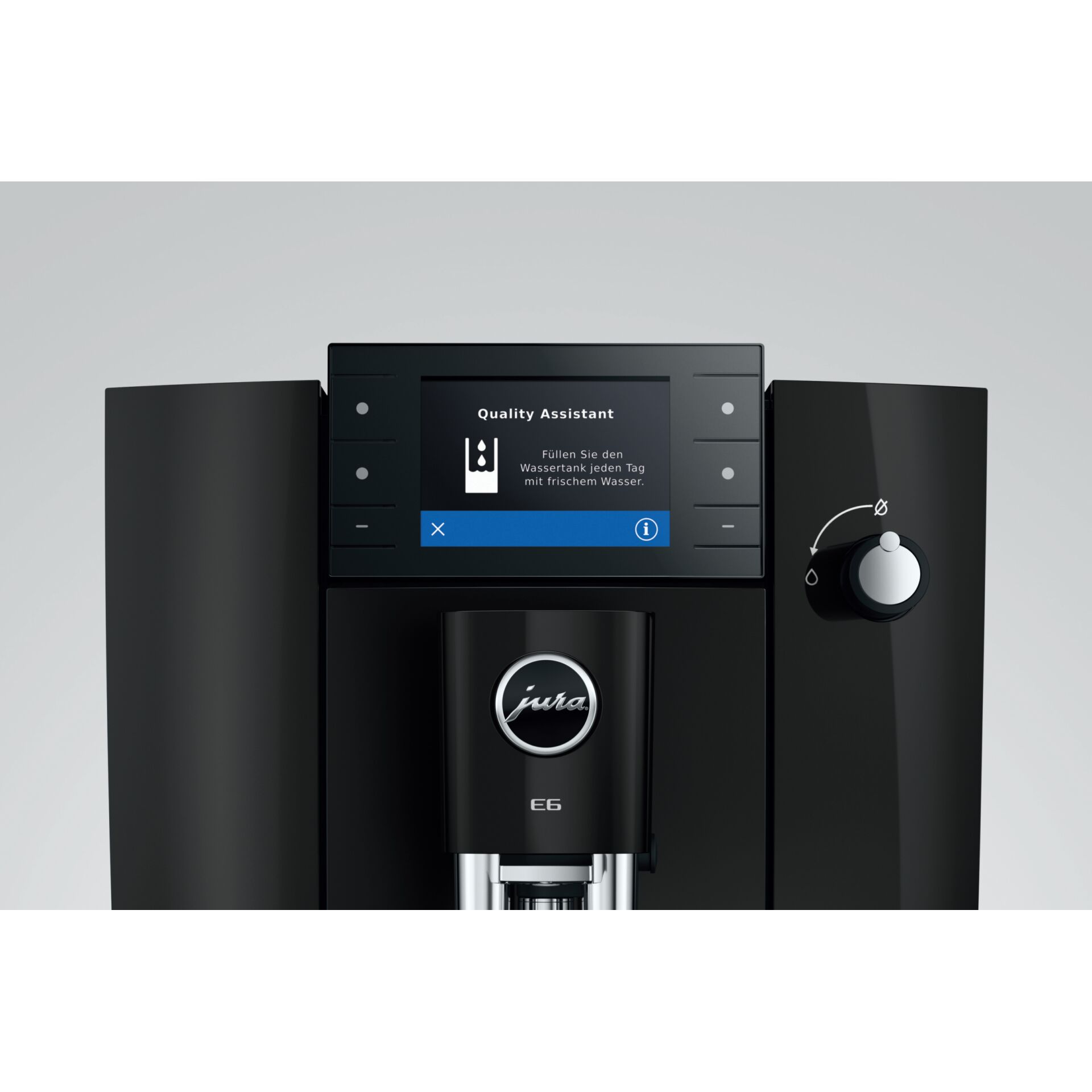 Kaffeeautomat, Kaffeemaschine, E6, Touchscreen, Drehknopf