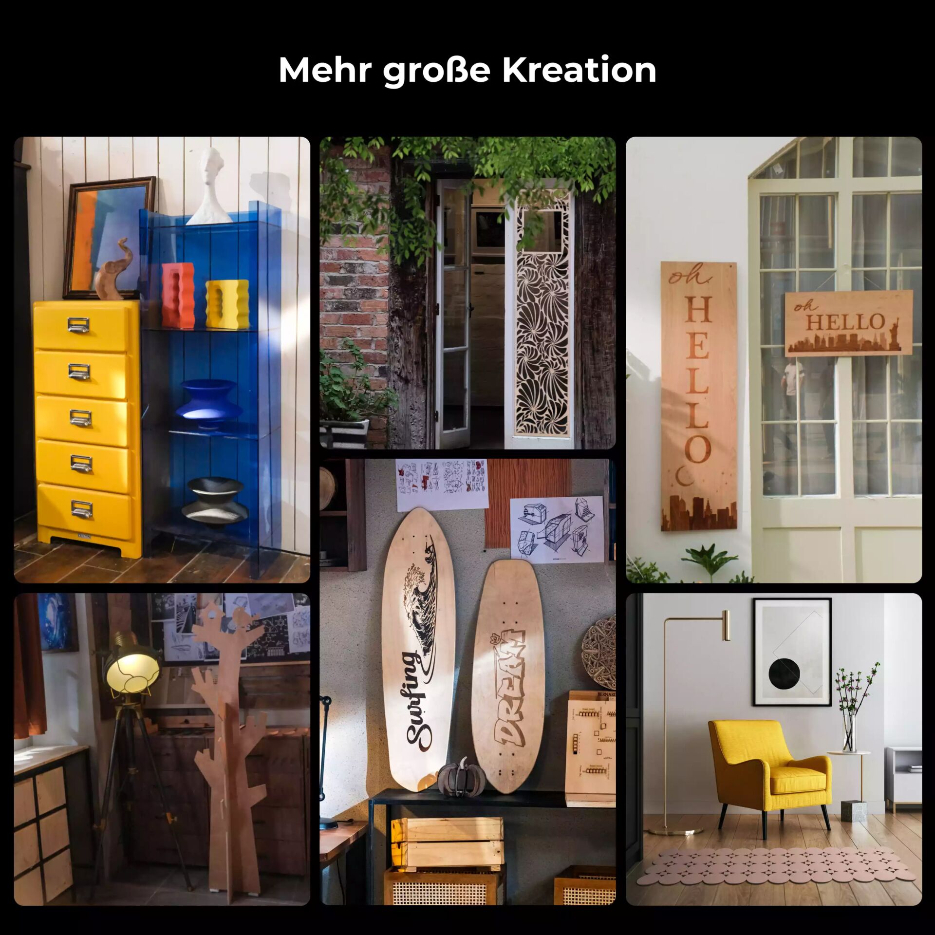 Möbel, Dekoration, Wandkunst, Wohnzimmer, Skateboard-Decks