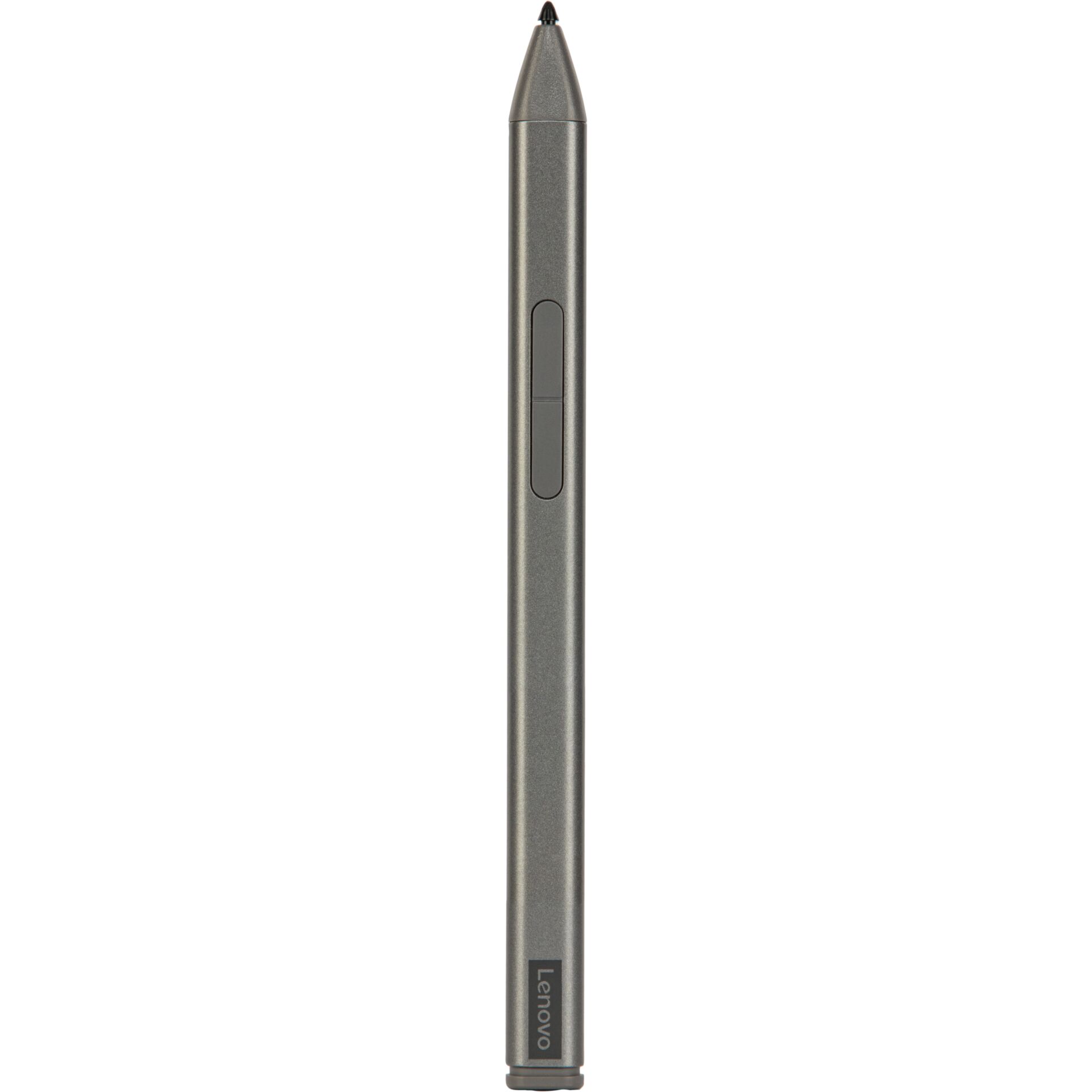 Eingabestift, Lenovo-Stift, Dunkelgrau, Metallgehäuse, Seitentaste