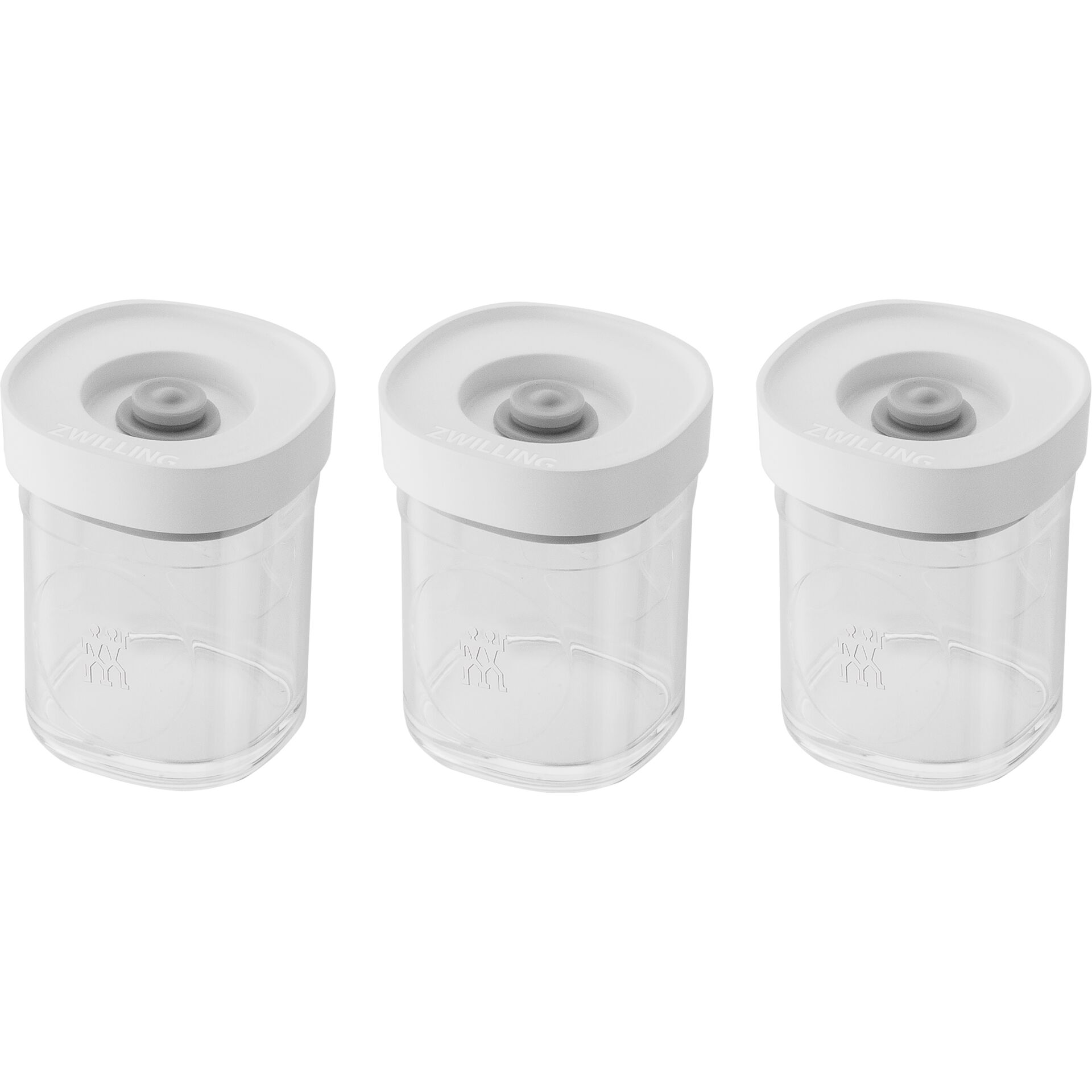 Krug, Tasse, Krug, Tasse, Krug, Tasse, Krug, Tasse, Krug, Tasse, Krug, Tasse, Vakuumbehälter, Vorratsdosen, Kunststoff, transparent, weißer Deckel