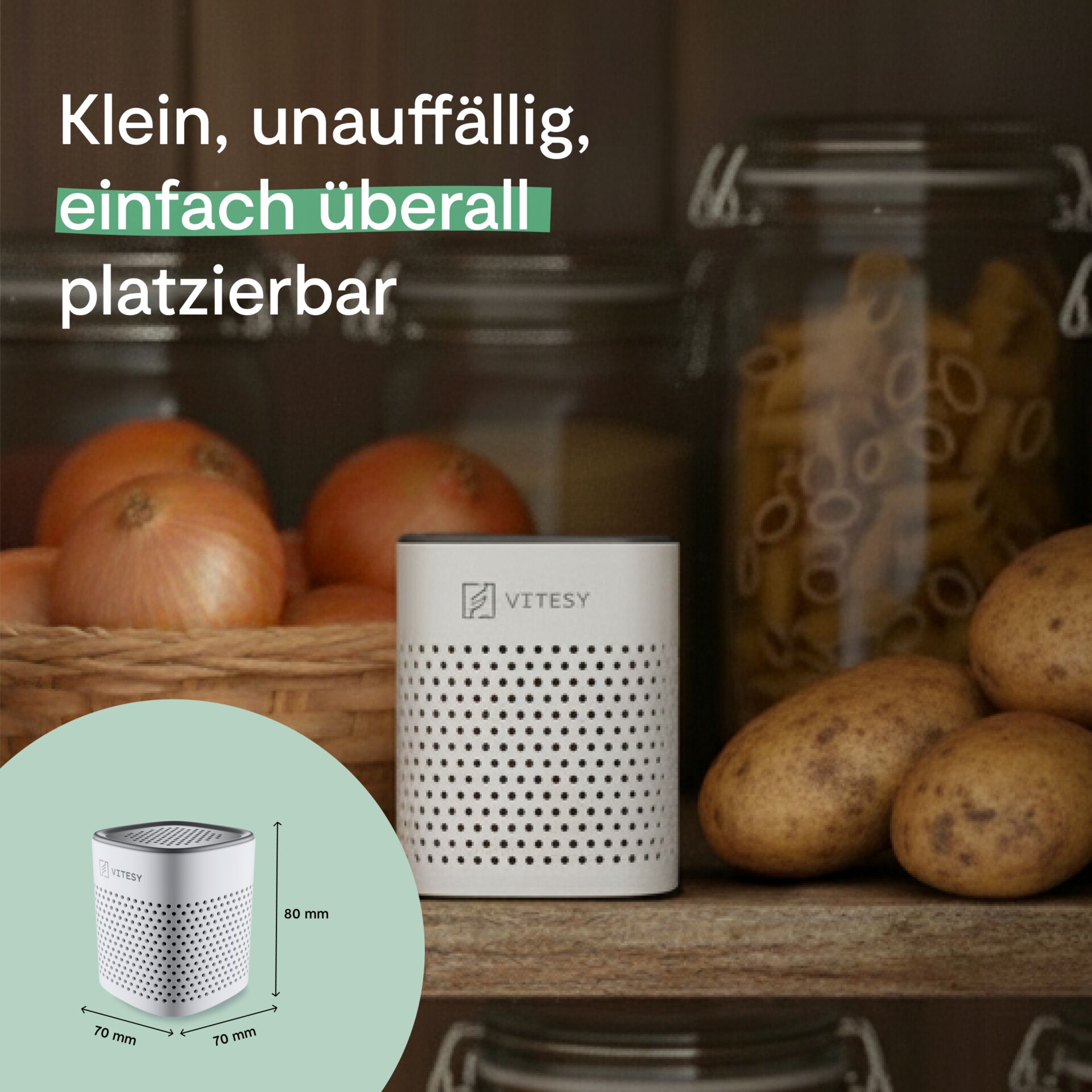 kühlschrank, mini-lüfter, smart speaker, luftreiniger, lumineszierend, Luftreiniger, Kompakt, Metall, Perforiert, 80mm