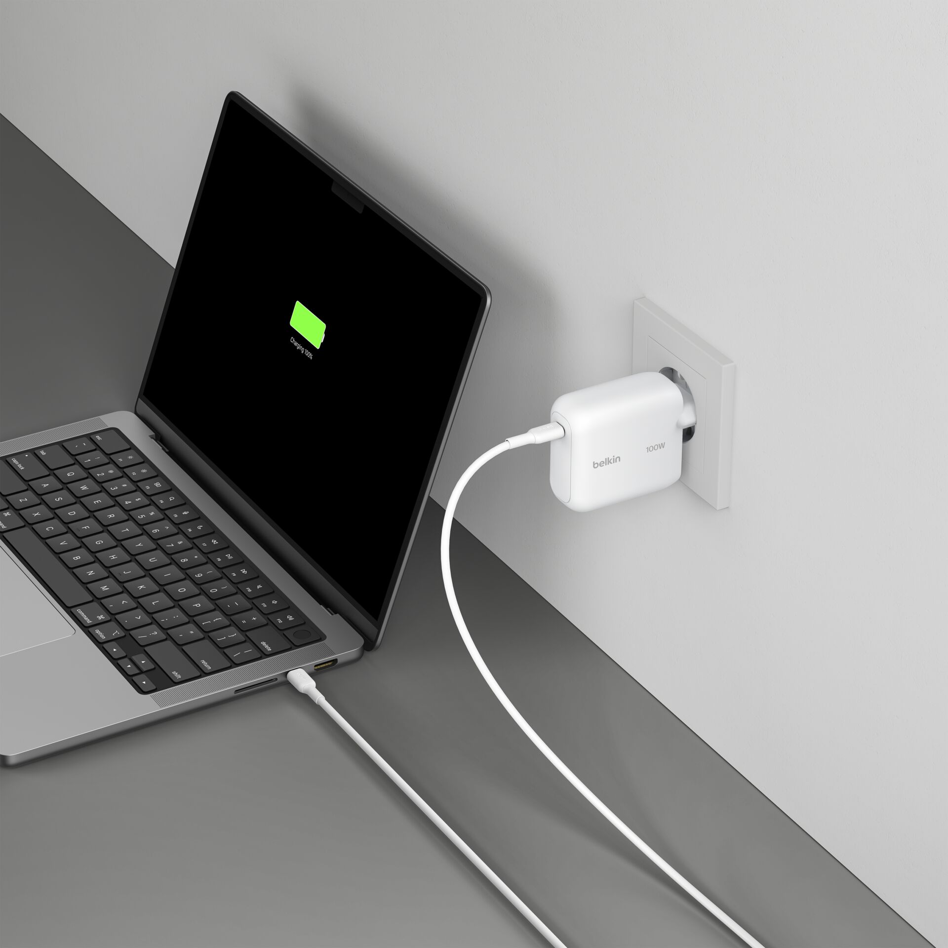 Laptop, Laden, Kabel, Wandsteckdose, Netzteil