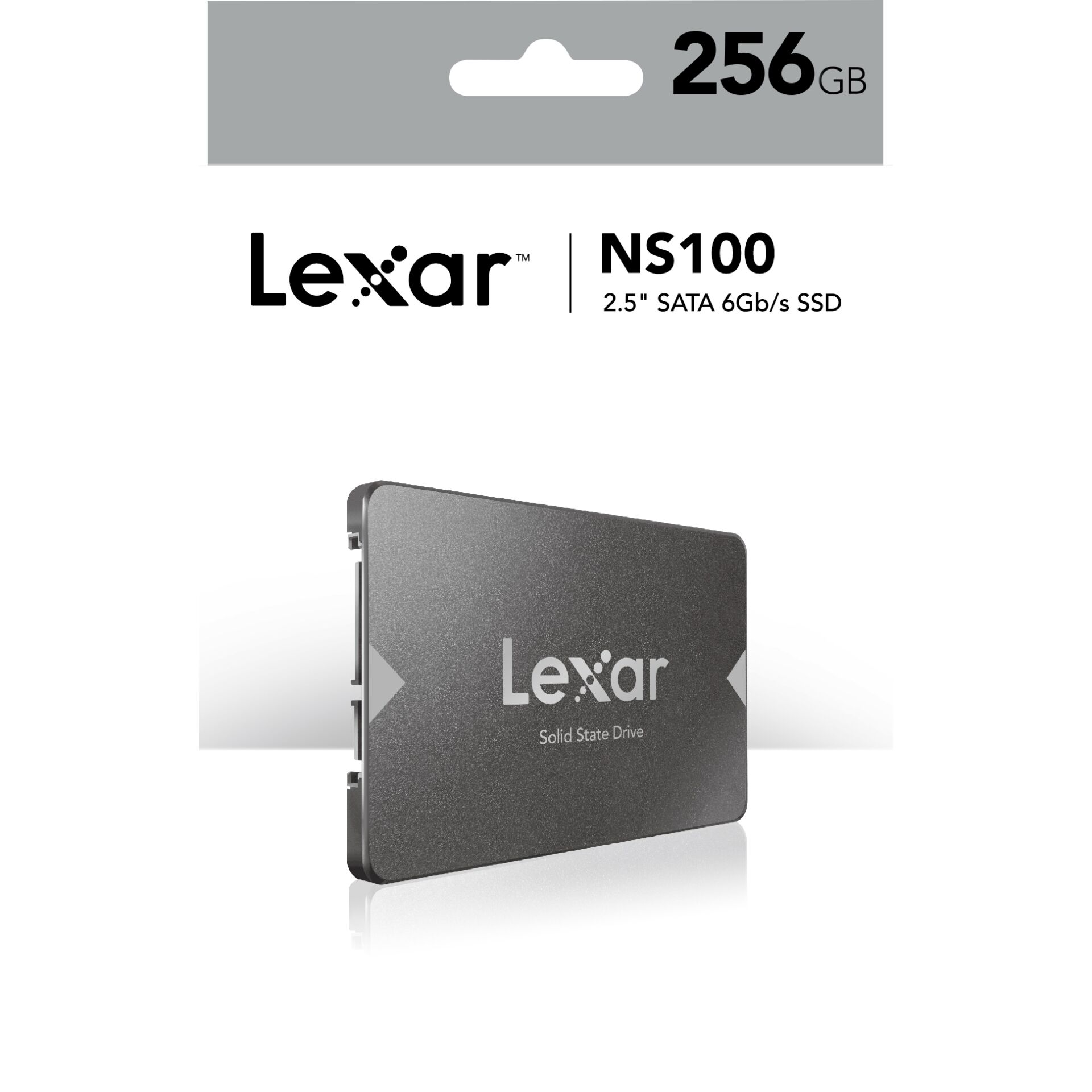 Lexar NS100 2,5" SATA TLC  256GB  r/w 520/440 MB/s    LNS100-256RB