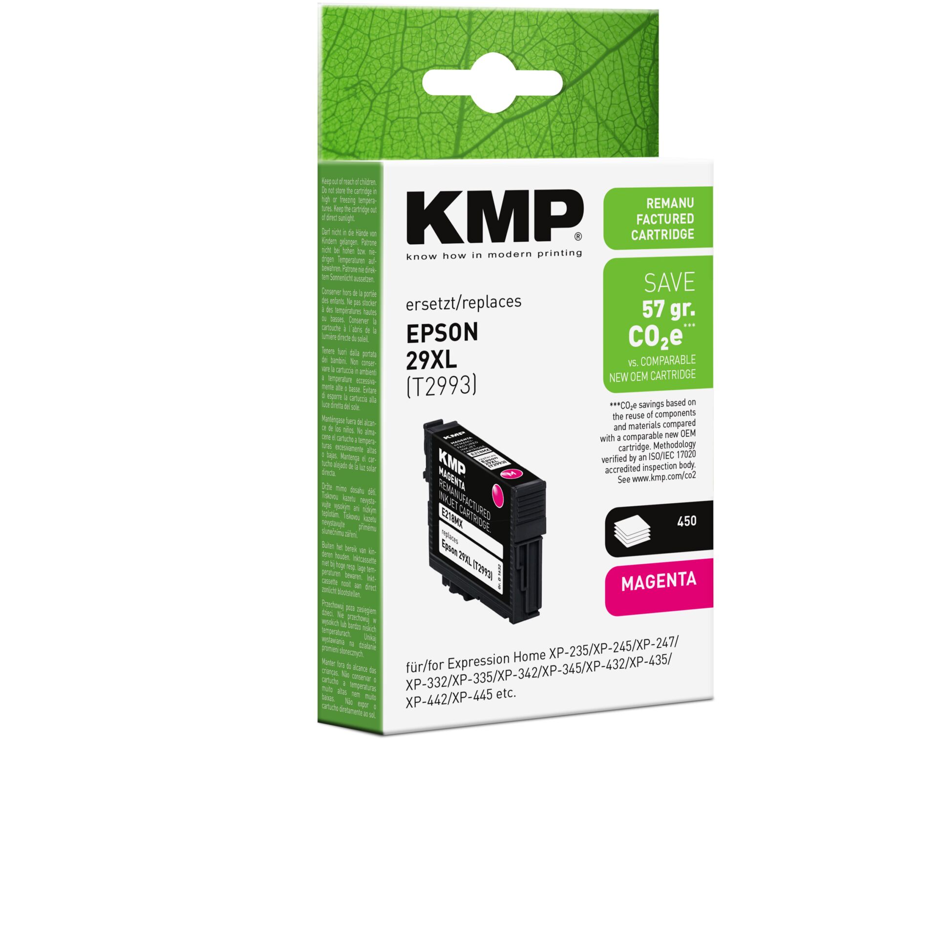 Adapter, Elektronik, Computer-Ausrüstung, Computerausrüstung, QR-Code, Tintenpatrone, Magenta, EPSON, 2XL, CO2-einsparung
