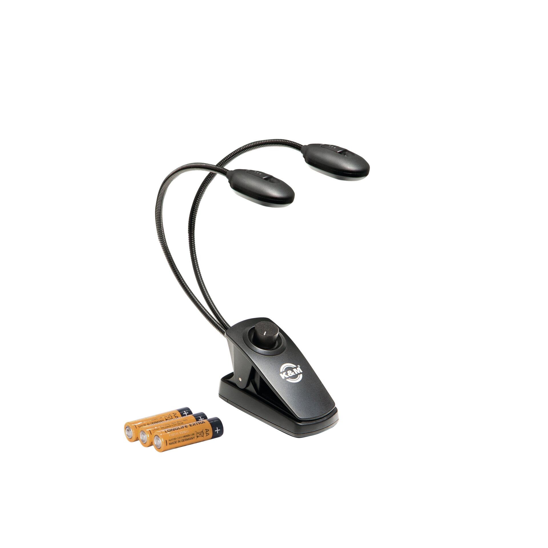 Mikrofon, Lautsprecher, Büroclip, Klemmhalter, Batterien