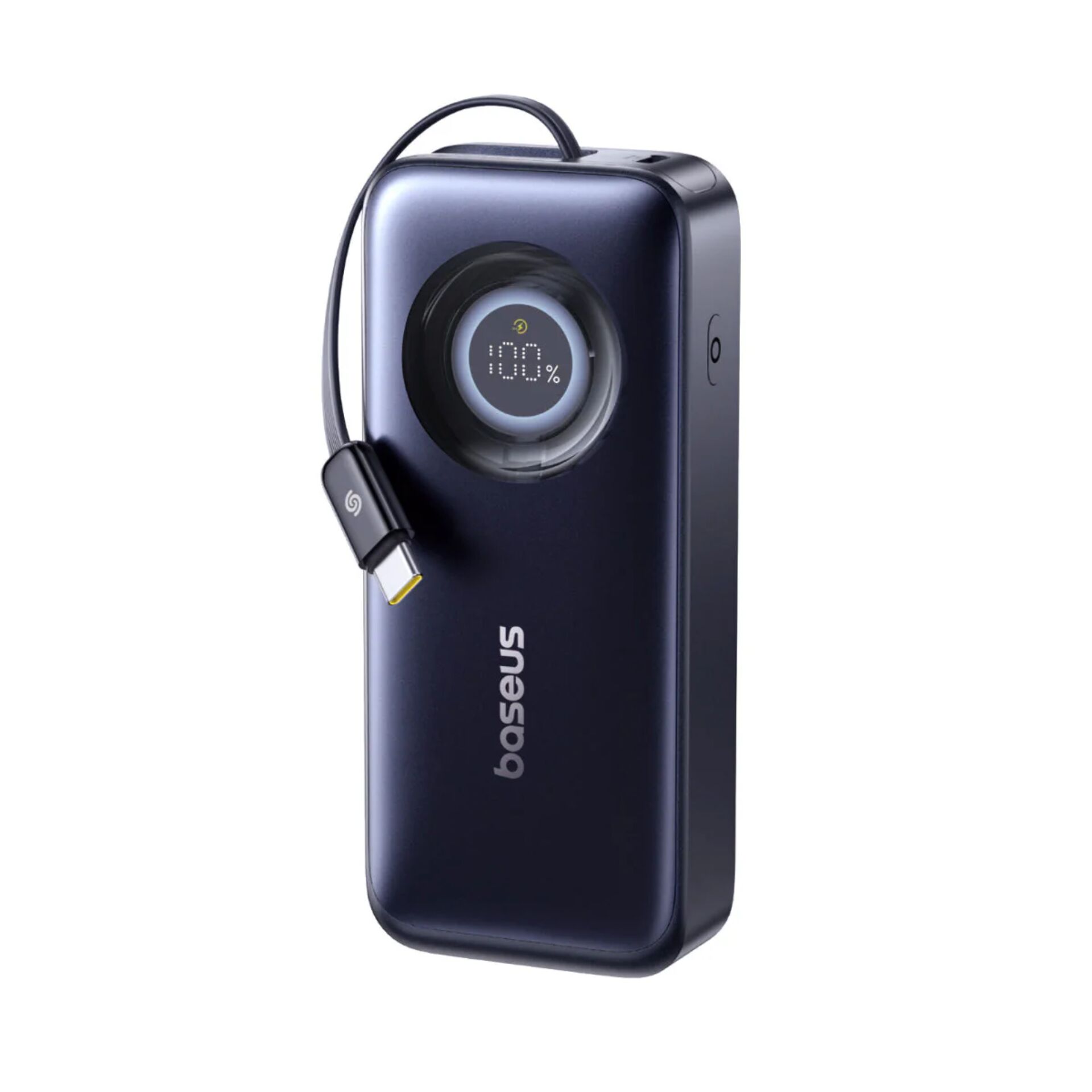 tragbarer akku, powerbank, USB-C, digitalanzeige, kopfhörer?