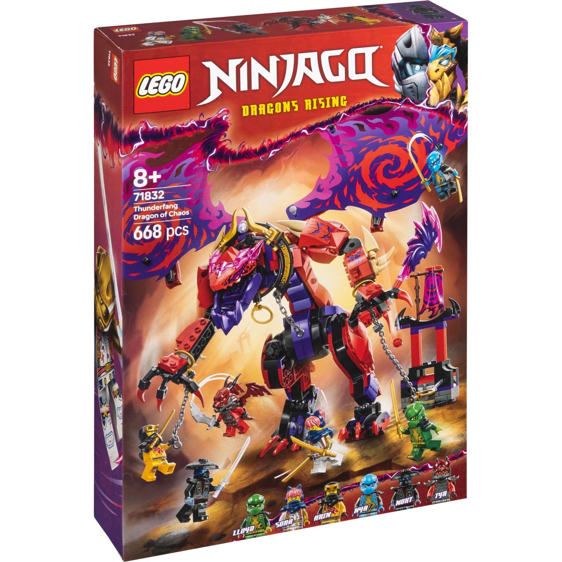 Lego, Ninjago, Dragon, Chaos-Drache, Figuren