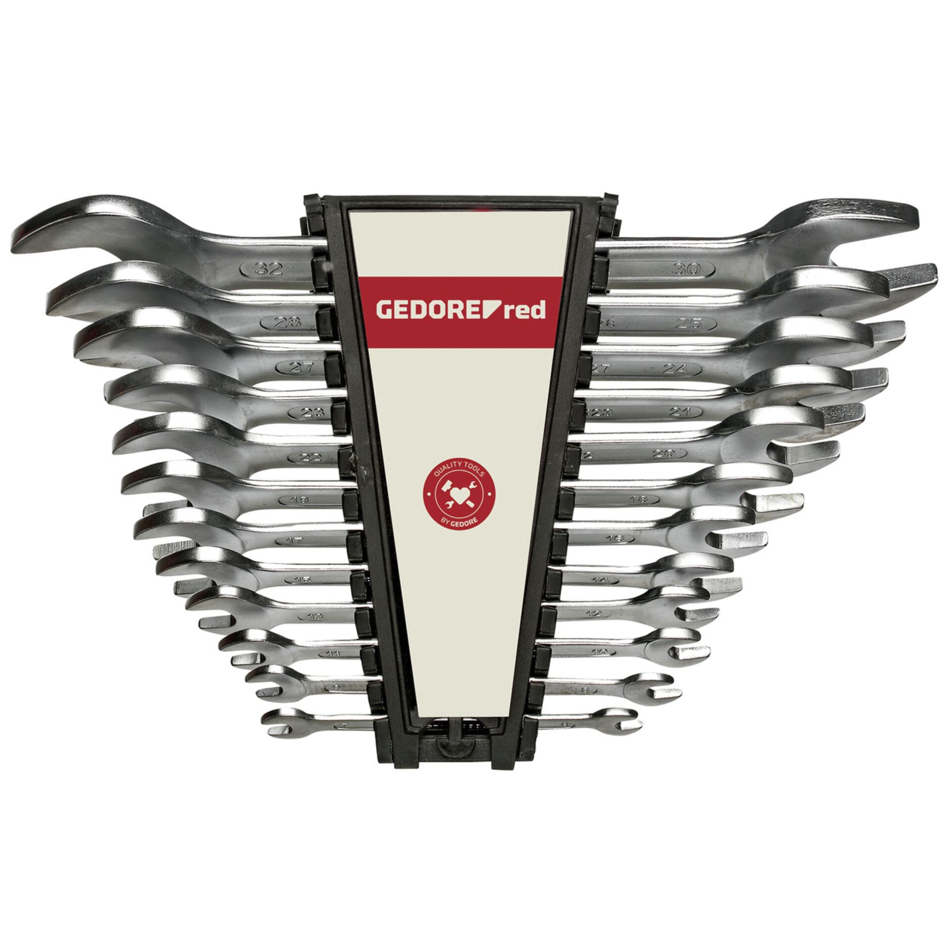 GEDORE red Doppelmaulschlüssel-  Satz lang, metrisch
