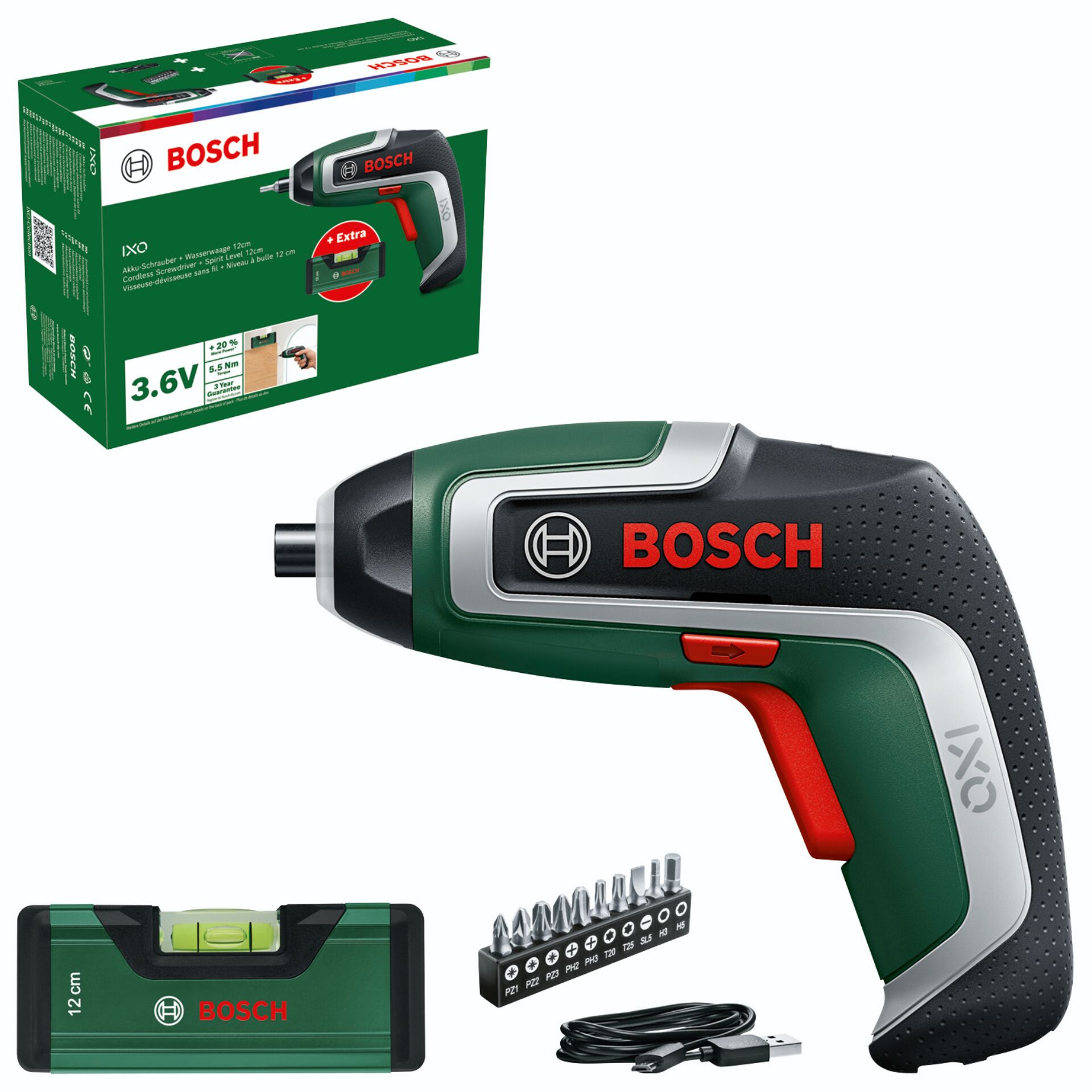 Bosch IXO 7 Level Set  Akku-Schrauber