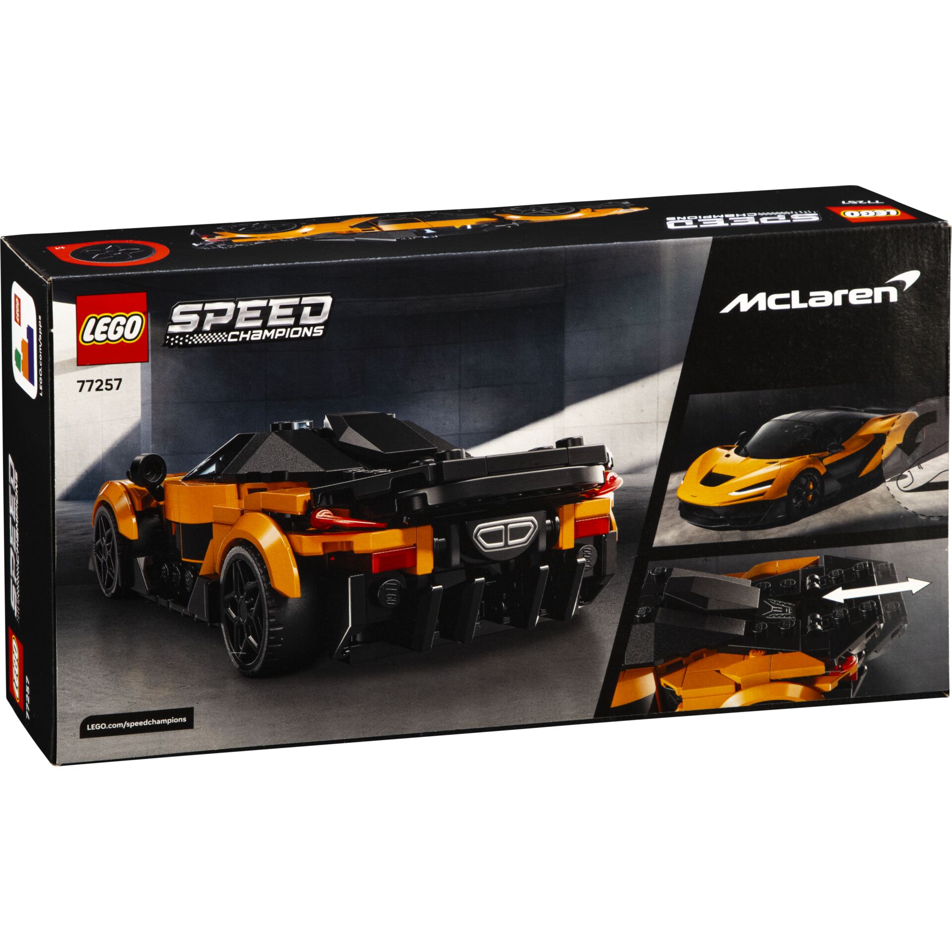 Lego, Speed Champions, McLaren, Orange car, Convertible