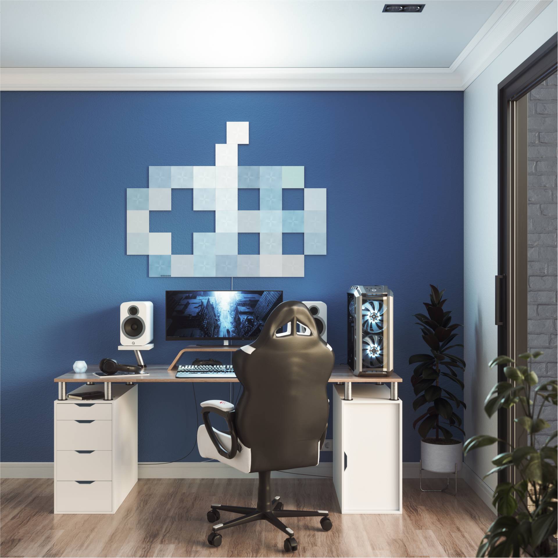 Moebel, Tabelle, Sprecher, Drinnen, Stuhl