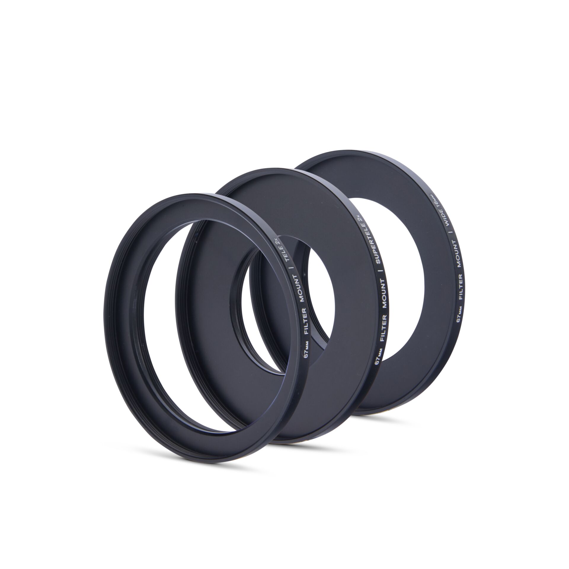 Moment 67mm Lens Filter Mount  Tele 58mm, Wide 16mm, Macro 75mm