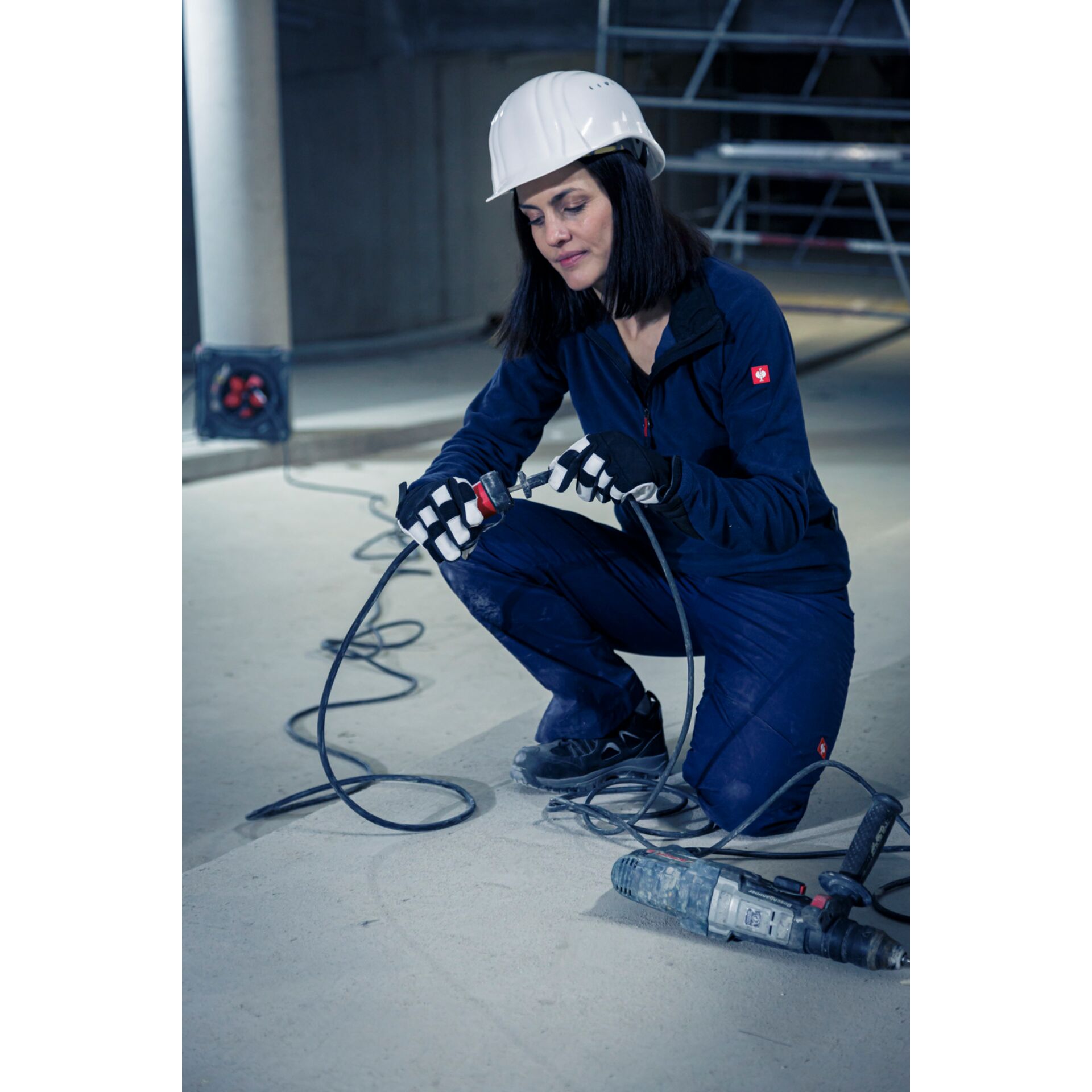 Person, Arbeiter, Kleidung, Handschuh, Schutzhelm