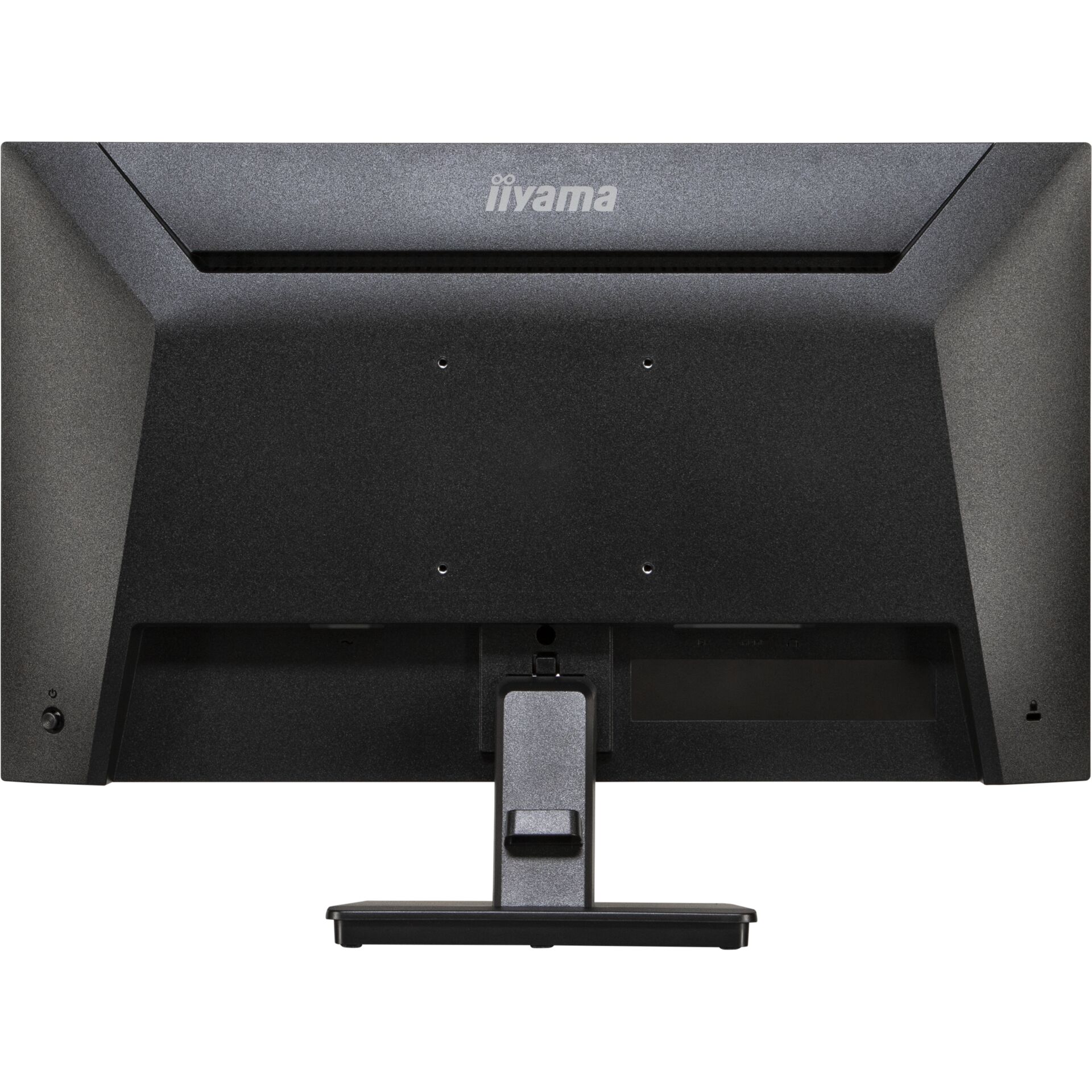 monitor, Ständer, Rückansicht, schwarz, LCD