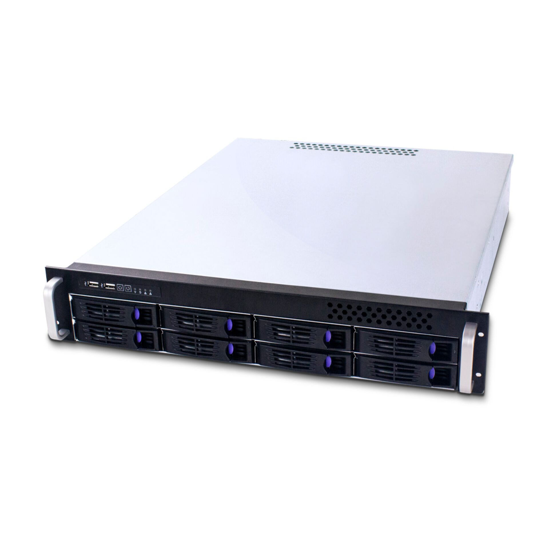 FANTEC SRC-2080X07-12G/6G 2HE  8xSAS&SATA (ohne Netzteil)