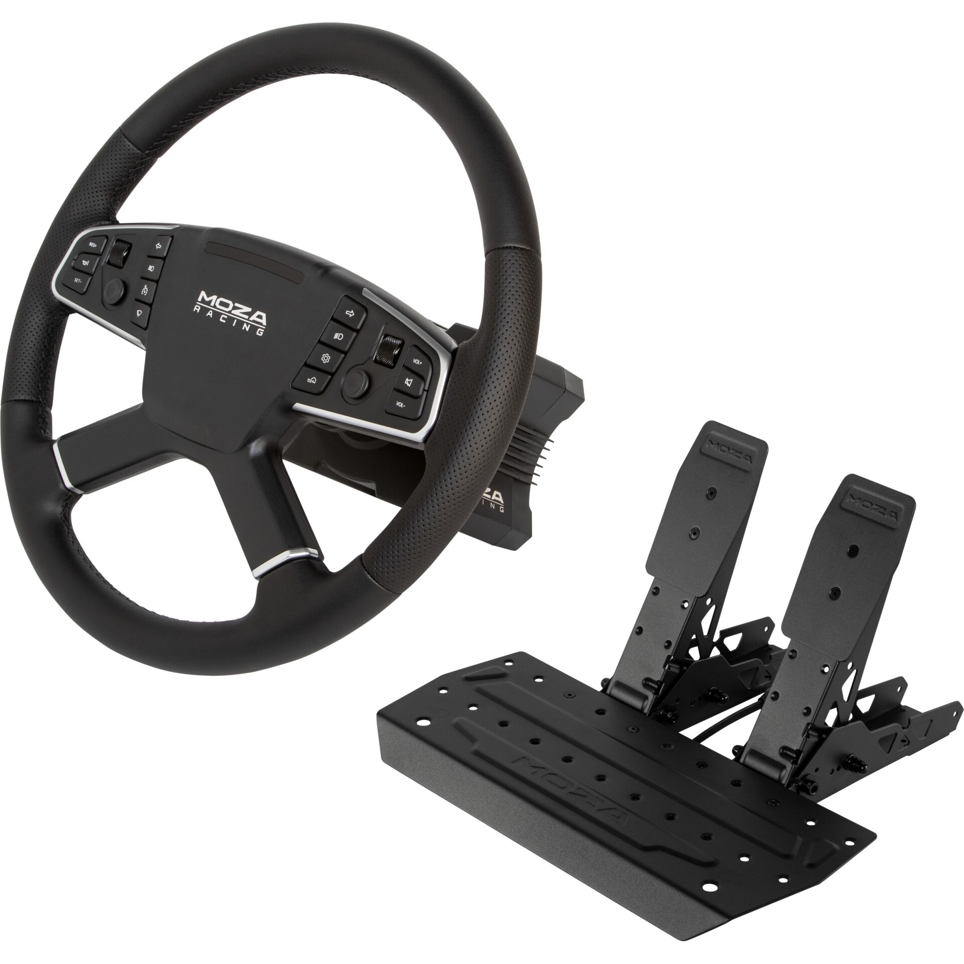 Lenkrad, Racing, Lenkrad-Setup, Pedale, Simulation