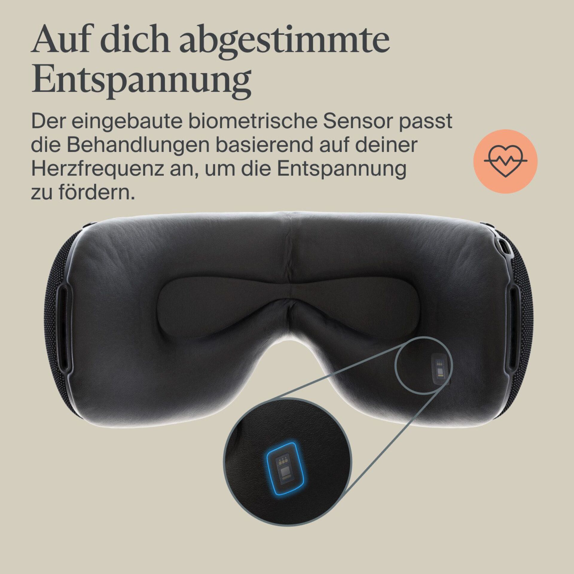 Kopfkissen, Nackenmassage, Schulterstütze, Beleuchtete Steuerung, Muschelkissen